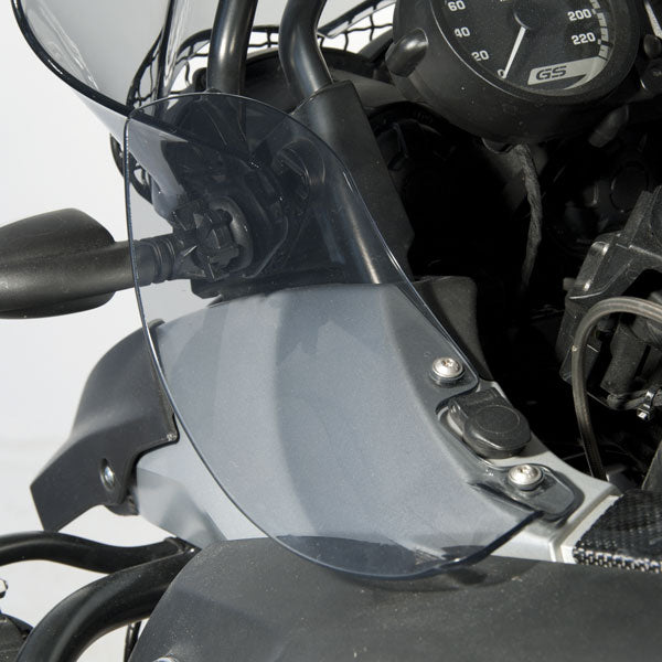 Isotta Wind Deflectors | Light Smoke | Clear | BMW R 1200 GS Adventure 2006>2013 - Pyramid Motorcycle Accessories