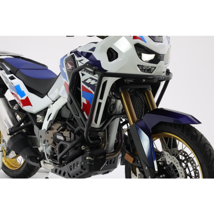 Isotta Crash Protection Bars | Black | Honda Africa Twin CRF 1100 L Adventure Sport (DCT) 2024>Current - Pyramid Motorcycle Accessories