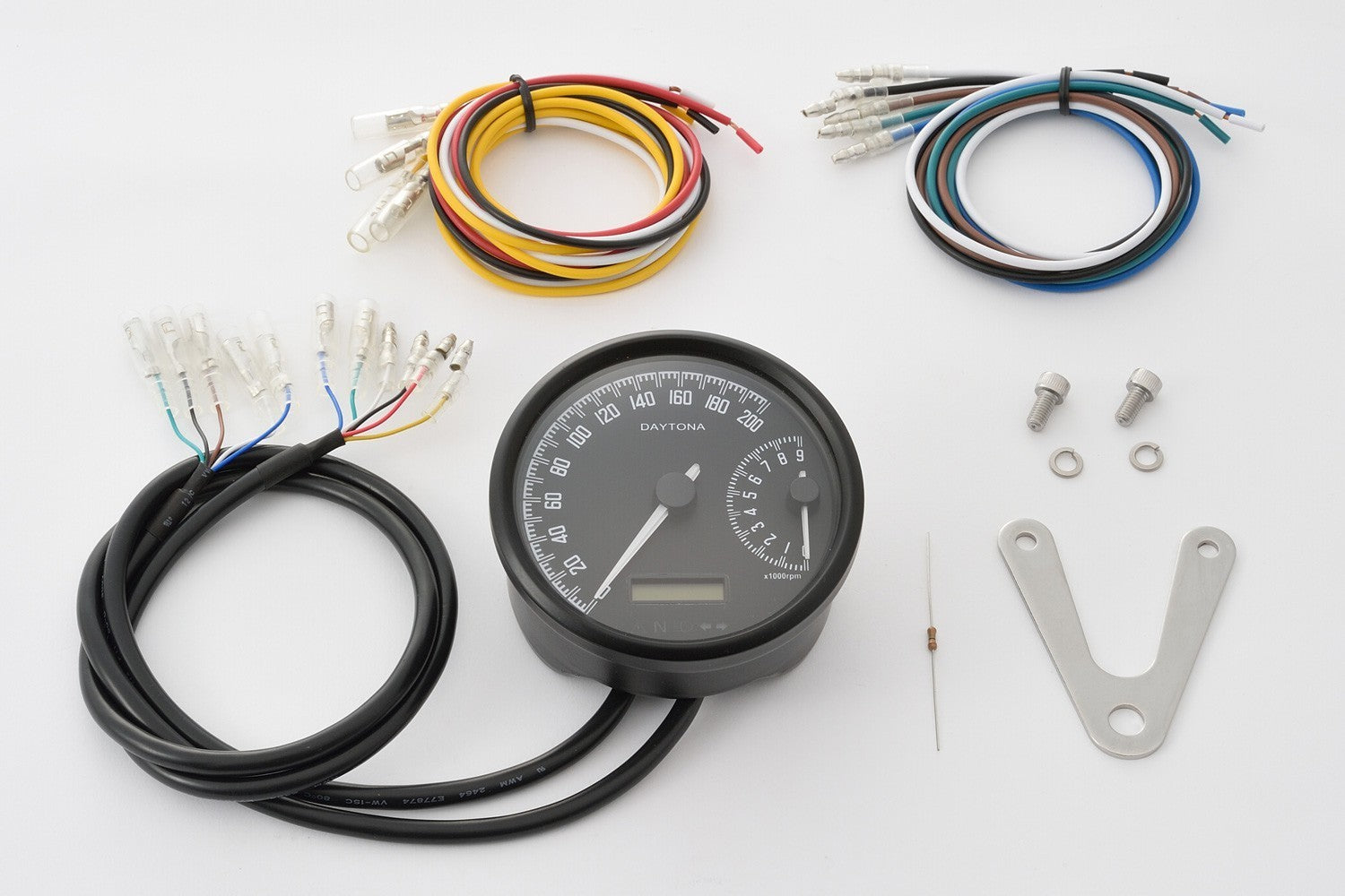 Daytona 'Velona-W' Speedometer & Tachometer - Pyramid Motorcycle Accessories