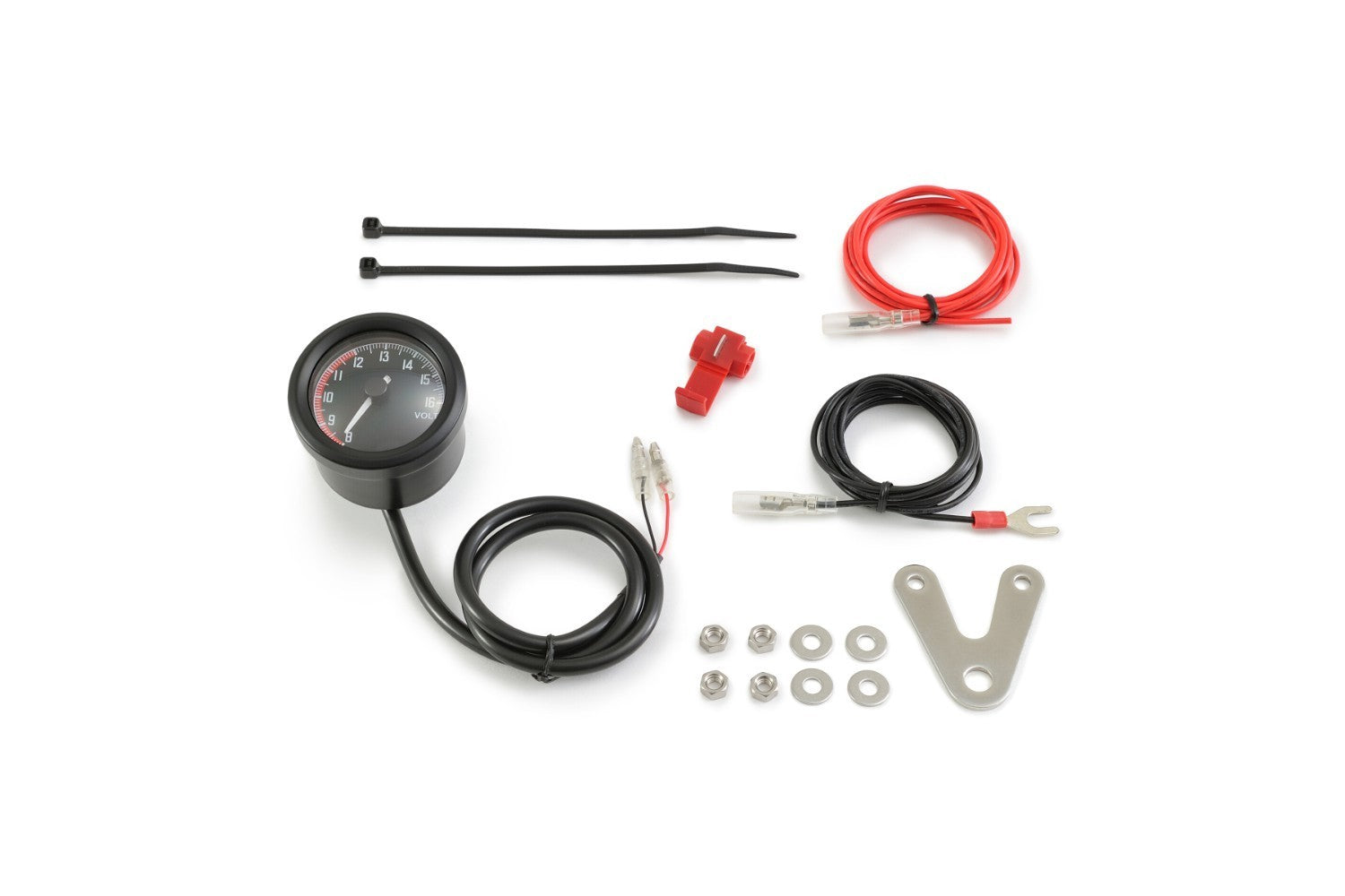 Daytona 'Velona48' Voltmeter Type-B - Pyramid Motorcycle Accessories