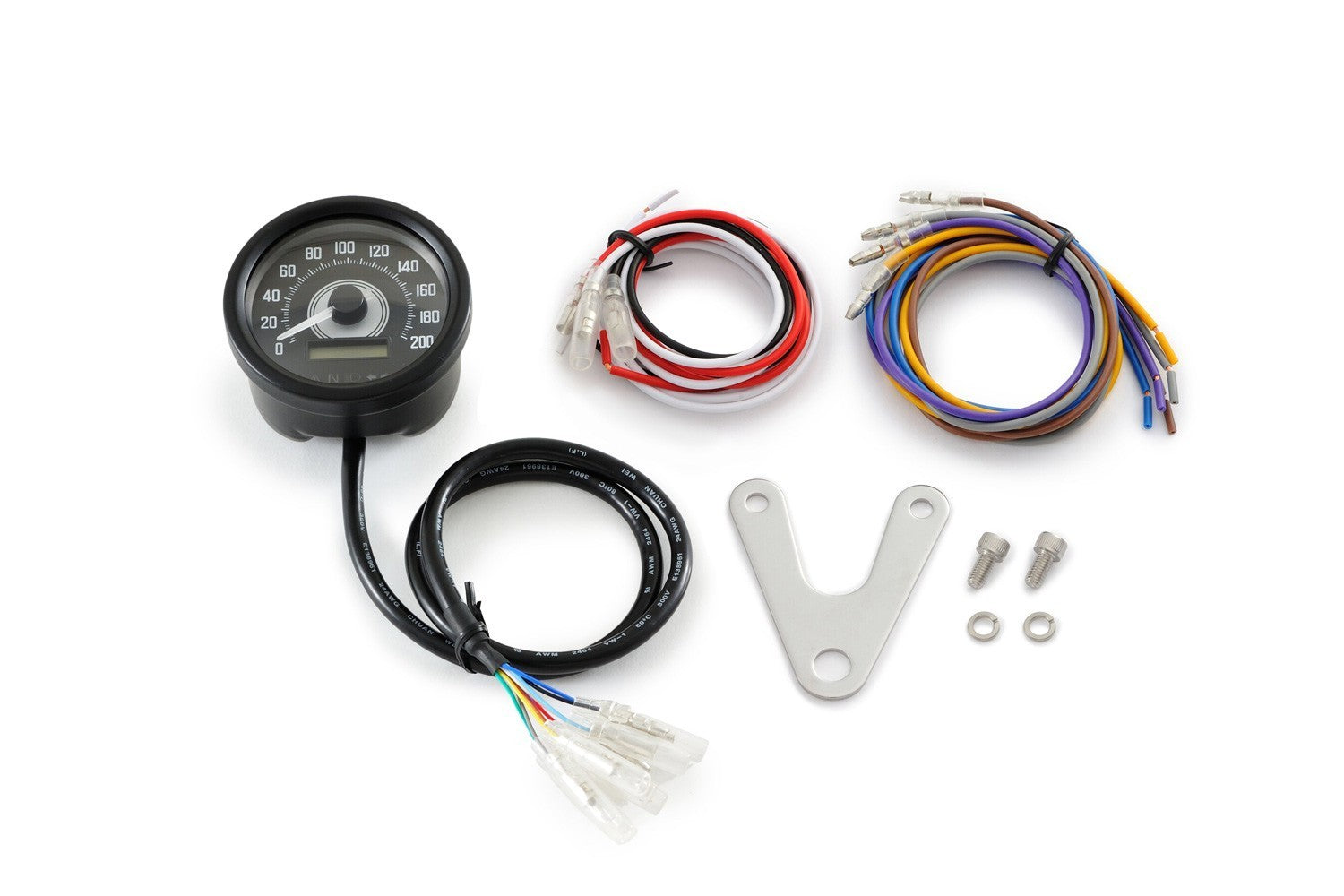 Daytona 'Velona60' Speedometer 200 W/Indicators - Pyramid Motorcycle Accessories