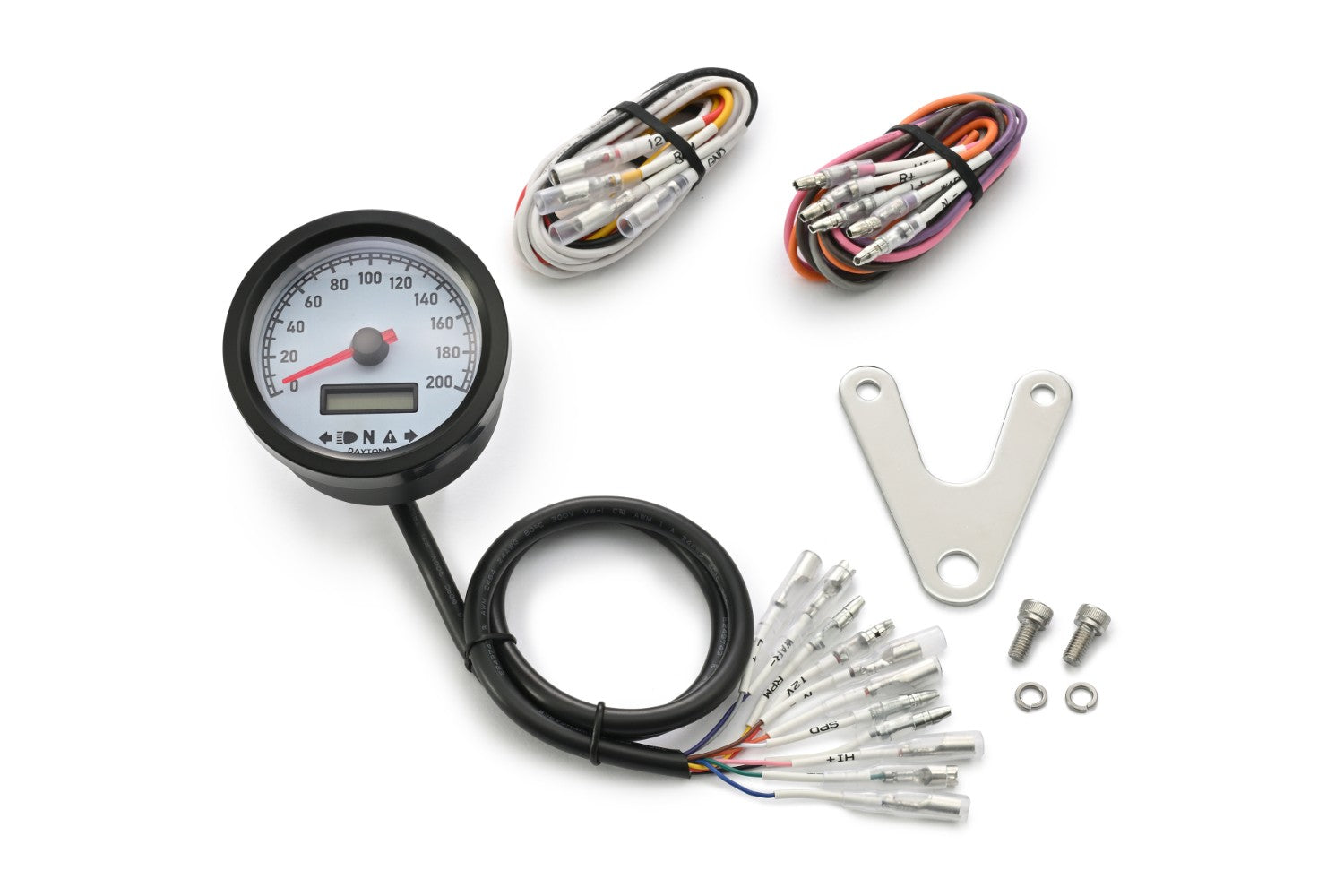 Daytona 'Velona60-WP' Speedometer & Digital Tachometer - Pyramid Motorcycle Accessories