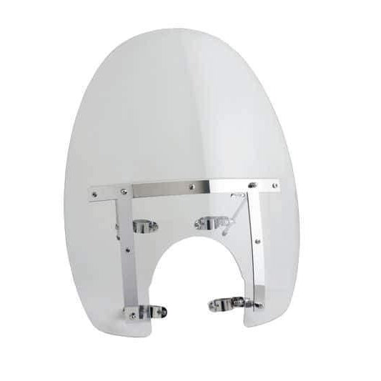 Customacces America III Windscreen | Clear | Kawasaki Eliminator 125 1998>2007 - Shop name
