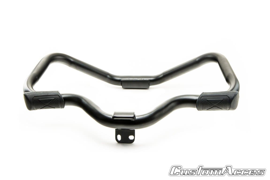Customacces Engine Guards Mustache Model | Black | Harley Davidson Sportster Custom (XL883C) 2004>2009 - Shop name