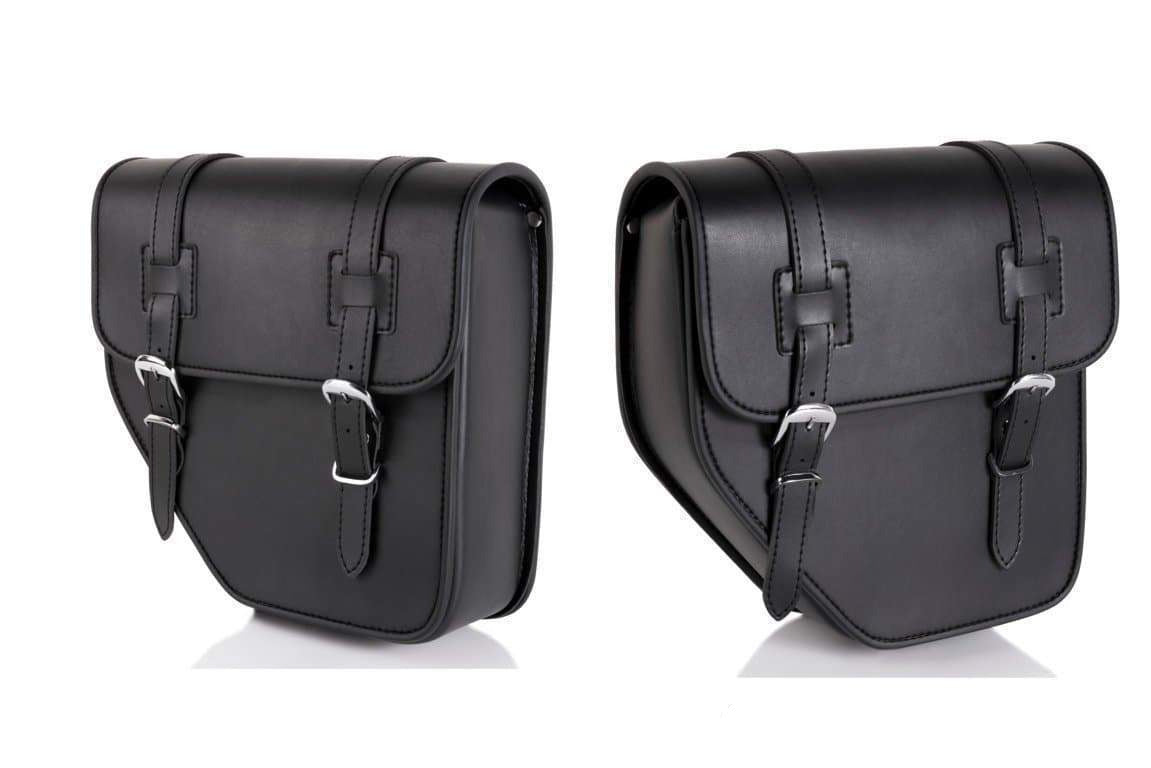 Customacces Ibiza Saddlebags Without Metal Base - No Support Included | Harley Davidson Sportster 1200 Custom (XL1200C) 2004>2019 - Shop name