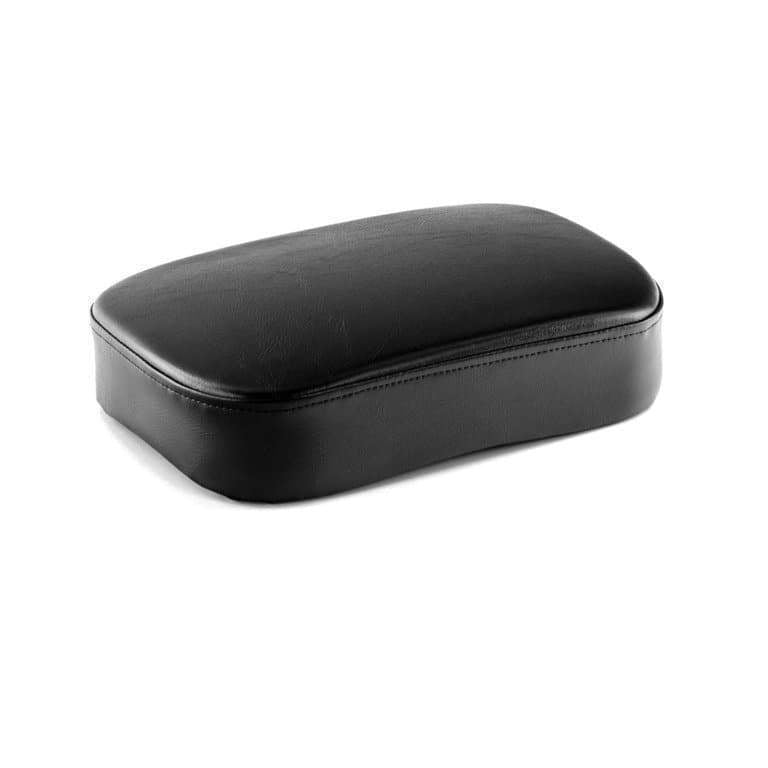 Customacces Taco Pillion Saddle | Black | Harley Davidson Sportster 1200 Custom (XL1200C) 2004>2019 - Shop name