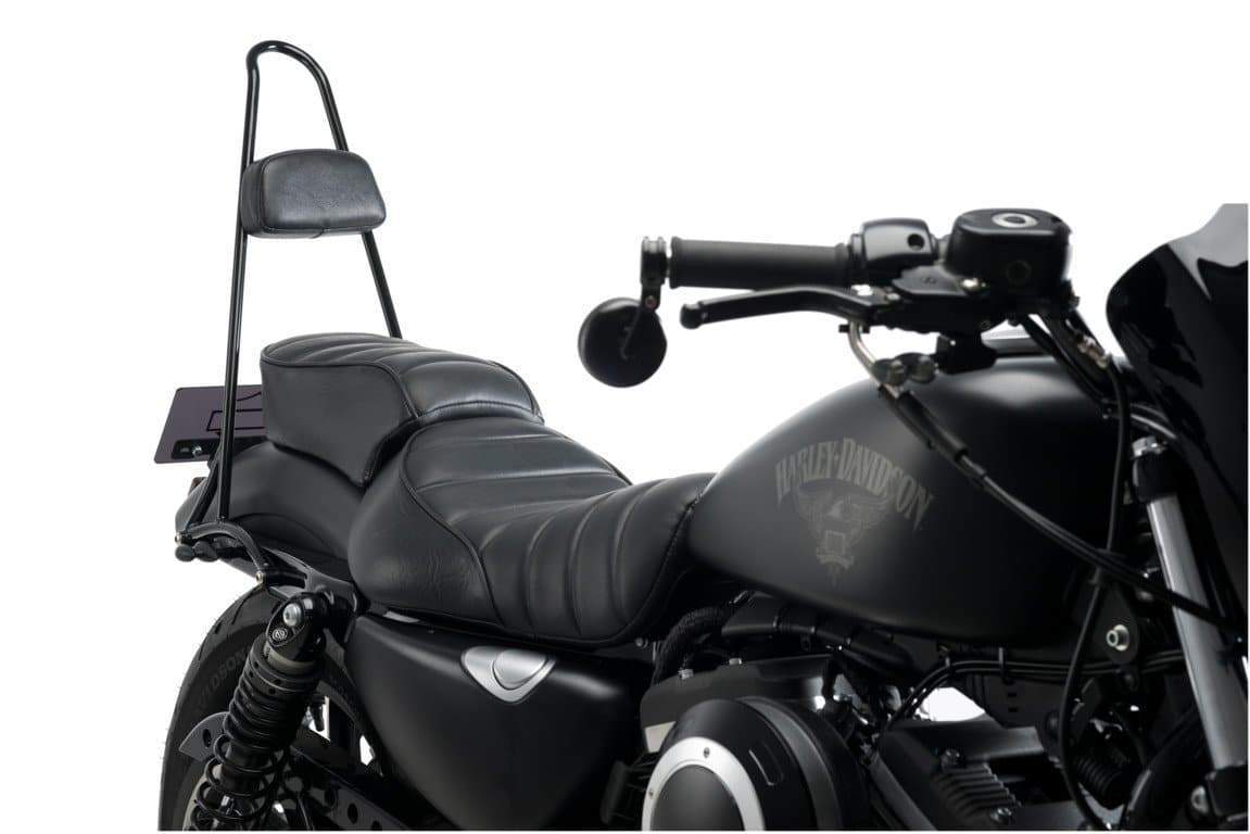 Customacces Wild Sissybars | Black | Harley Davidson Sportster Forty Eight (XL1200X) 2004>2019 - Shop name