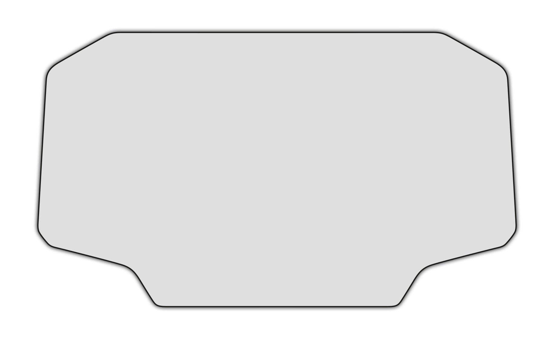 Eazi-Grip Dash Protector | Clear | Kawasaki Z H2 2020>Current - Shop name