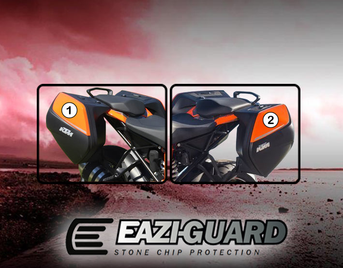 Eazi-Grip Pannier Protection Kit | Clear - Matte | KTM 1290 Super Duke GT 2016>Current - Shop name