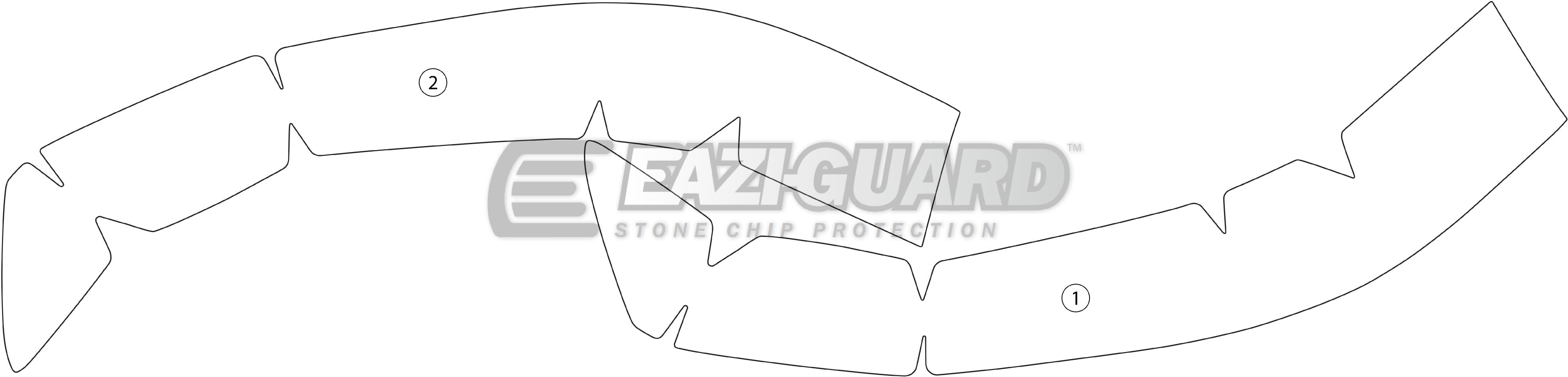 Eazi-Grip Pannier Protection Kit | Clear - Matte | Kawasaki GTR 1400 2015>2017ย -ย Shop name