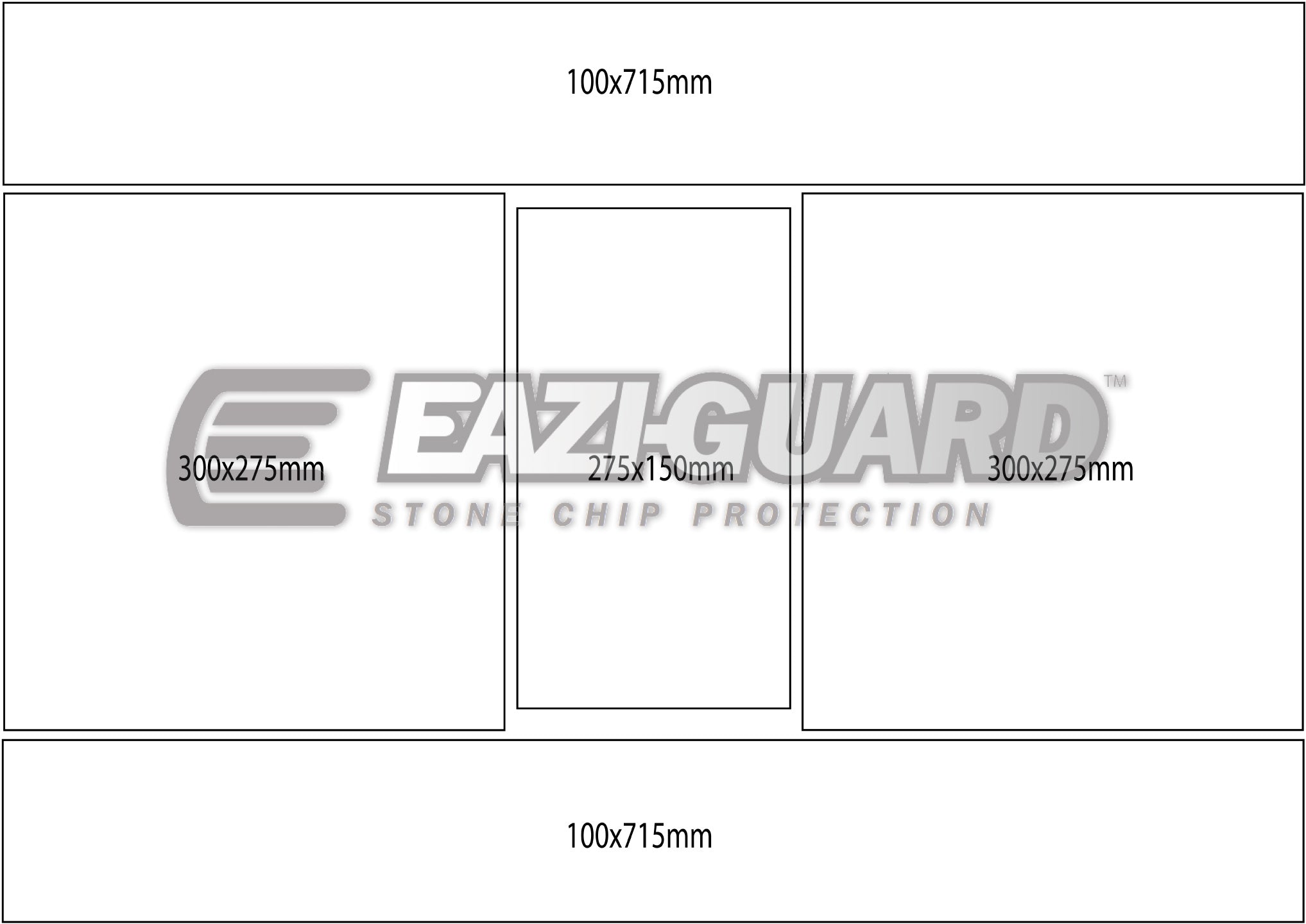 Eazi-Grip Stone Chip Protection Kit | Clear - Gloss | Standard - Shop name