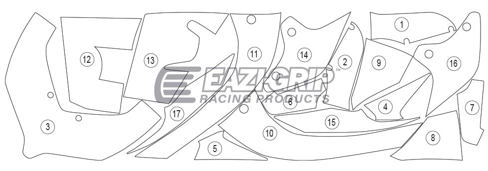 Eazi-Grip Stone Chip Protection Kit | Clear - Matte | Ducati Panigale V2 2020>Current - Shop name