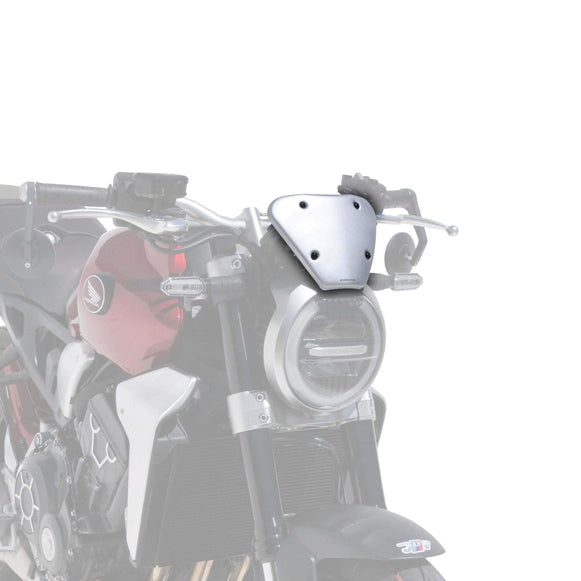 Ermax Aluminium Fly Screen | Silver | Honda CB 1000 R 2018>2020 - Pyramid Motorcycle Accessories