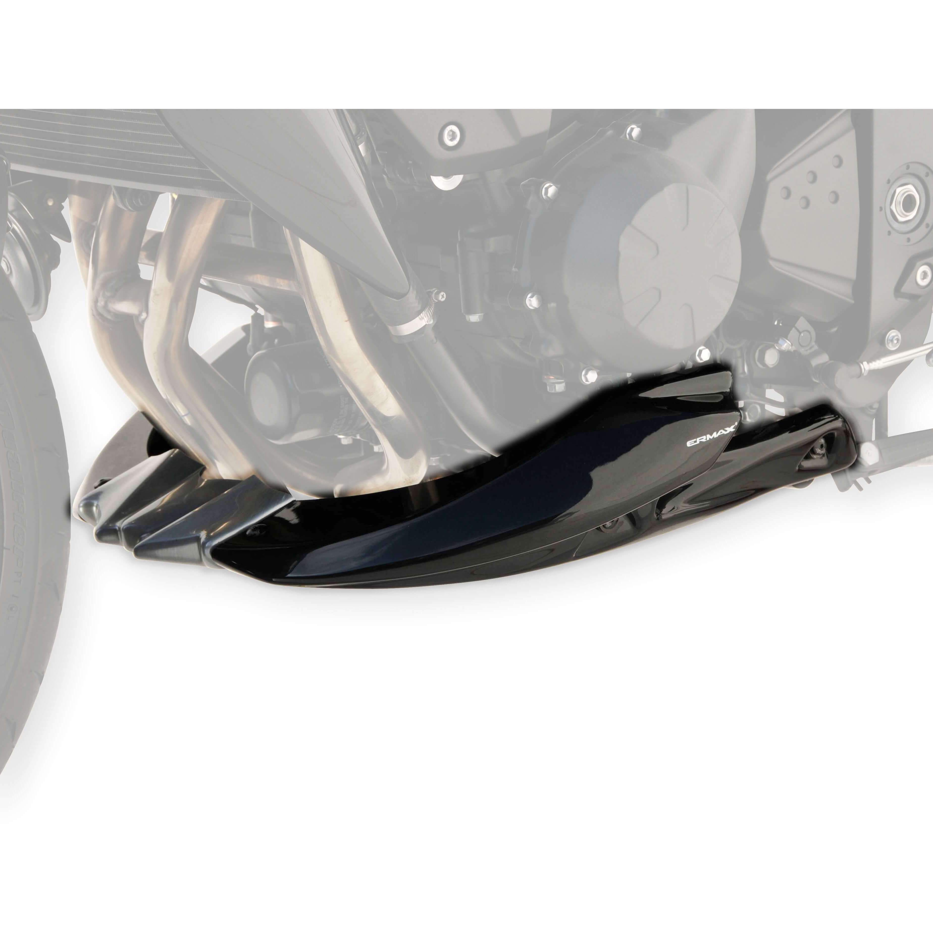 Ermax Belly Pan | Gloss Black (Ebony Black) | Kawasaki Z 750 2007>2012 - Shop name