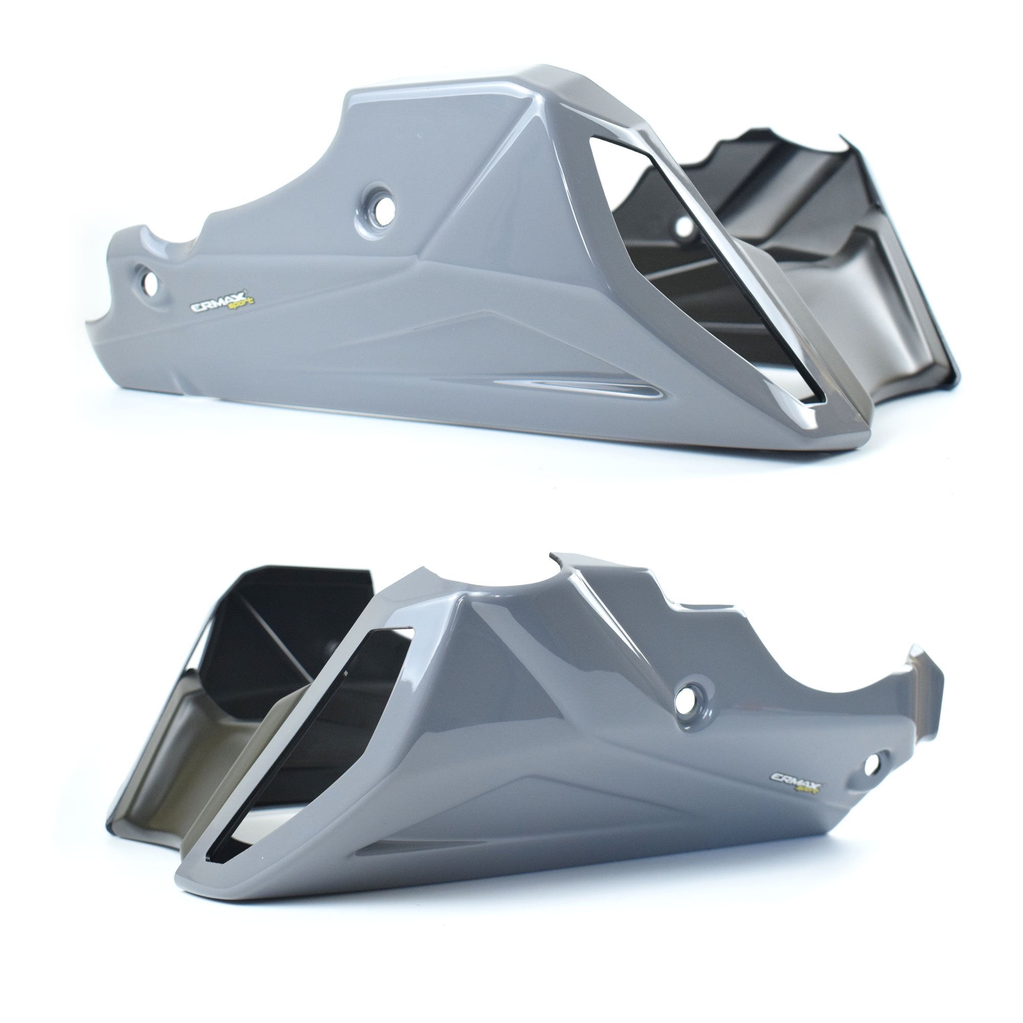 Ermax Belly Pan | Gloss Grey (Nimbus Grey) | Yamaha MT-09 2017>2017 - Shop name