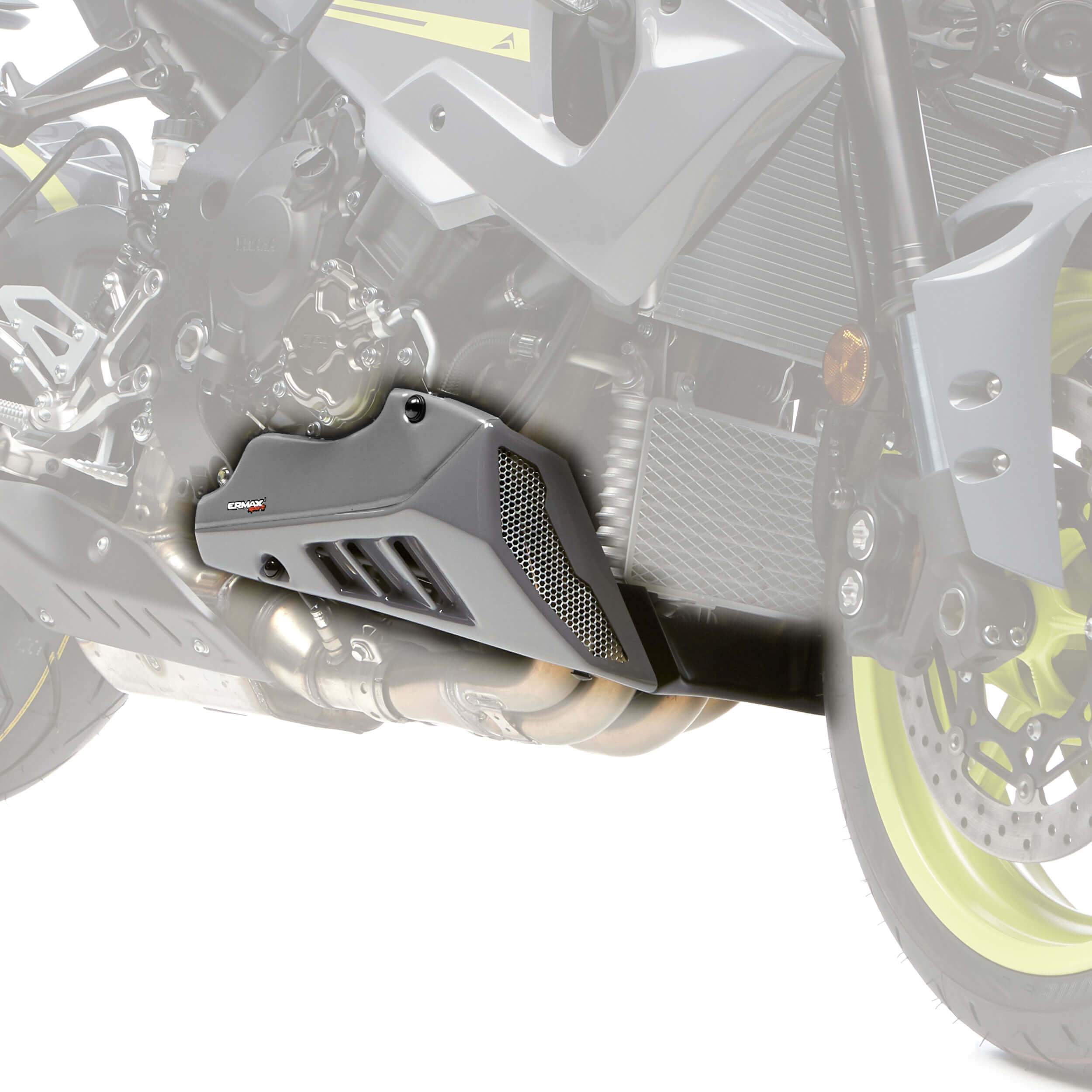 Ermax Belly Pan | Gloss Grey (Nimbus Grey) | Yamaha MT-10 2016>2017 - Shop name