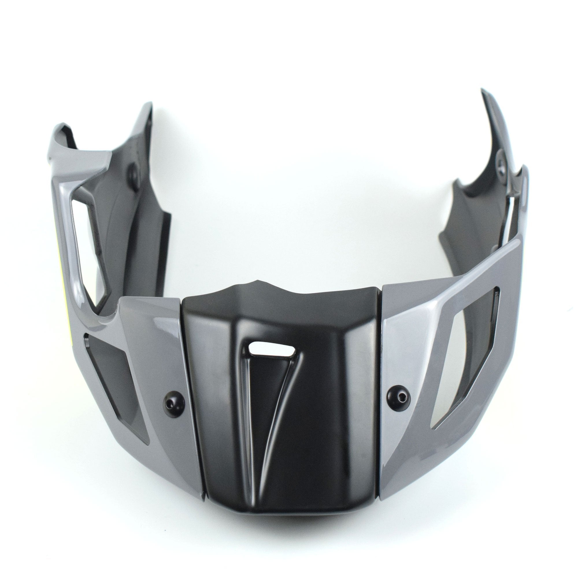 Ermax Belly Pan | Gloss Grey/Gloss Yellow (Nimbus Grey/Night Fluo Yellow) | Yamaha MT-07 2016>2017 - Shop name