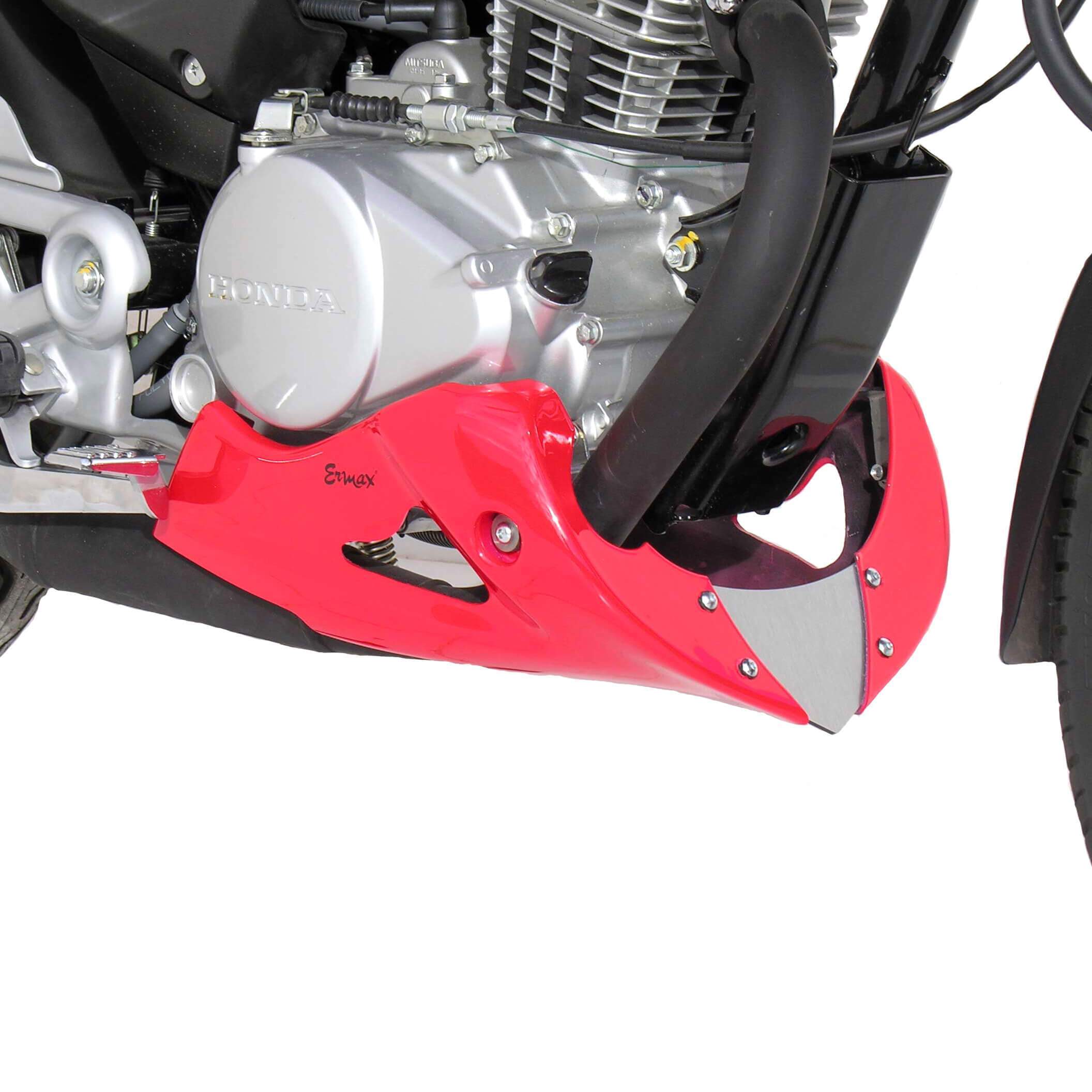 Ermax Belly Pan | Gloss Red (Sport Red) | Honda CBF 125 2009>2014 - Shop name