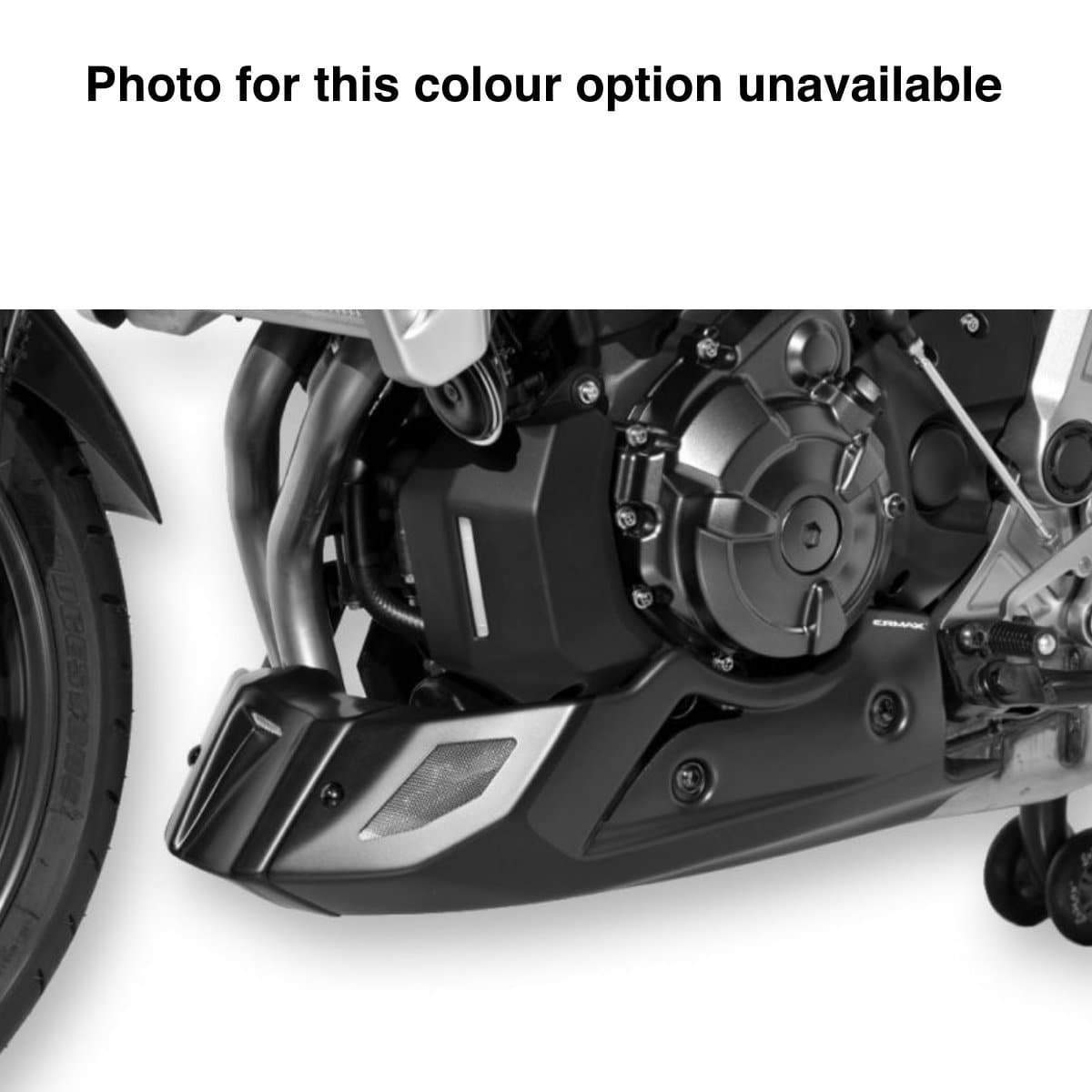 Ermax Belly Pan | Gloss Red/Matte Black (Lava Red) | Yamaha MT-07 2014>2017 - Shop name