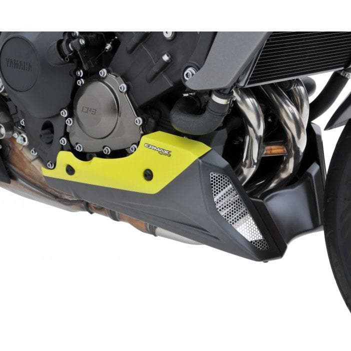 Ermax Belly Pan | Gloss Yellow/Matte Grey (Fluo Yellow/Matte Grey) | Yamaha MT-09 2017>2018 - Shop name