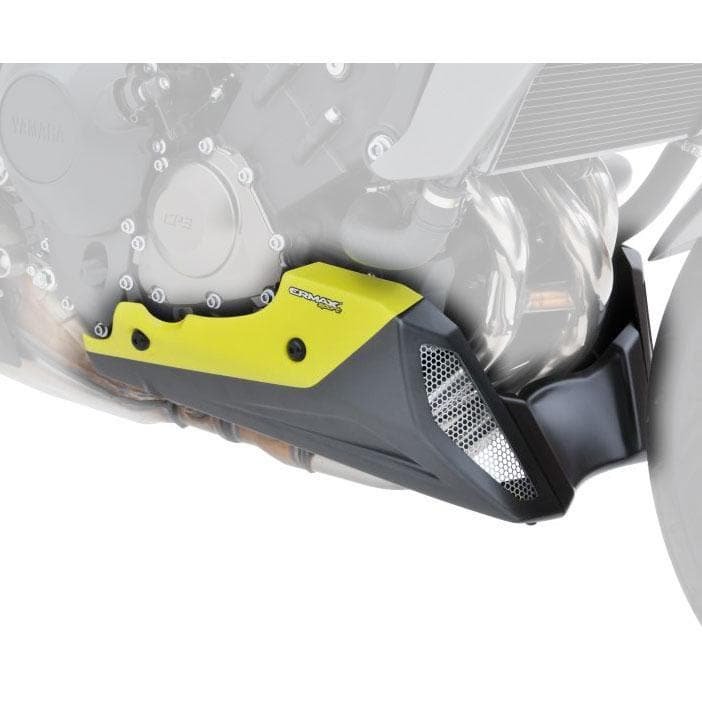 Ermax Belly Pan | Gloss Yellow/Matte Grey (Fluo Yellow/Matte Grey) | Yamaha MT-09 2017>2018 - Shop name