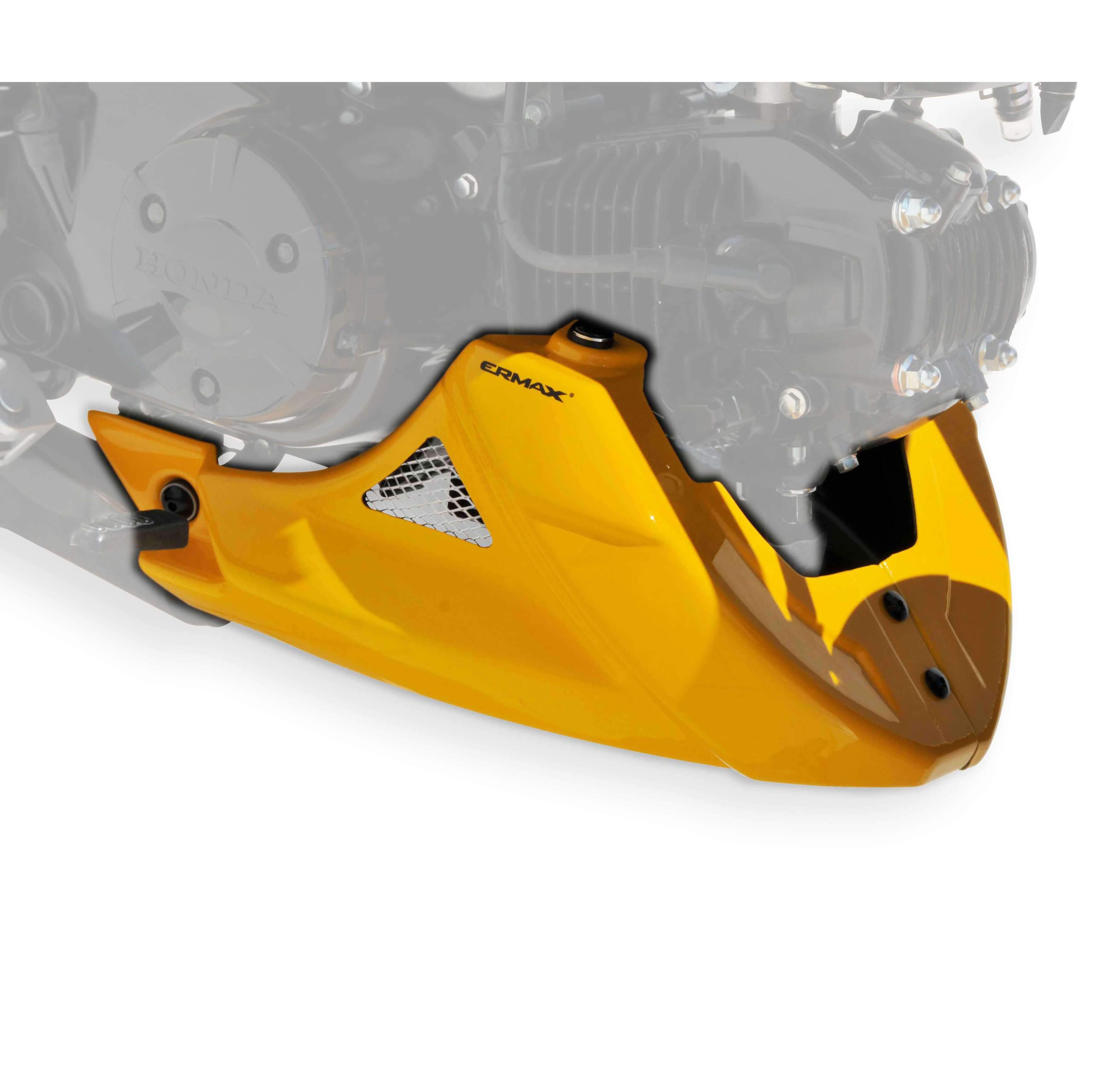 Ermax Belly Pan | Light Metallic Yellow (Pearl Queen Bee Yellow) | Honda MSX 125 2013>2016 - Shop name