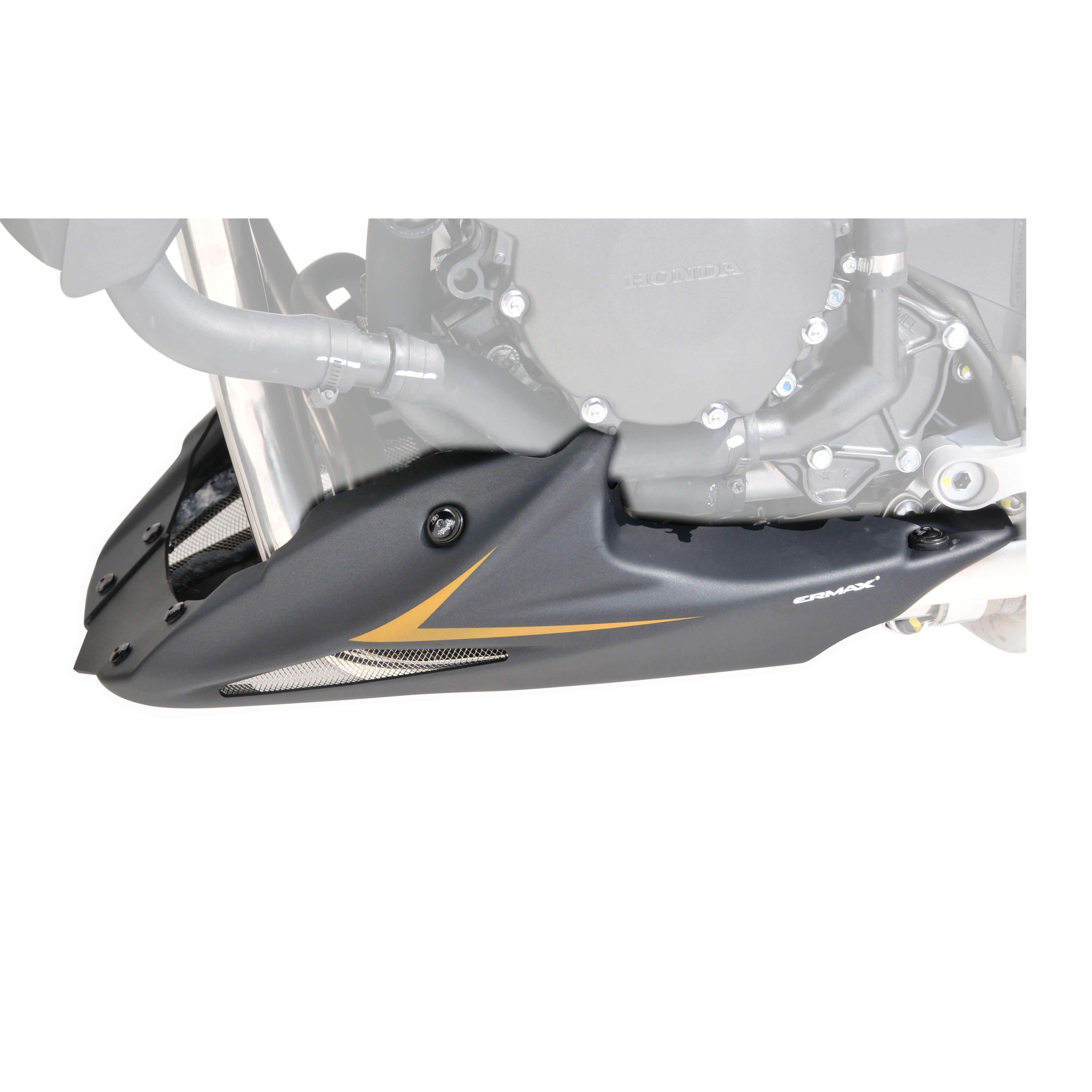 Ermax Belly Pan | Matte Grey/Gold (Matte Cynos Grey) | Honda CB 1000 R 2012>2014 - Shop name