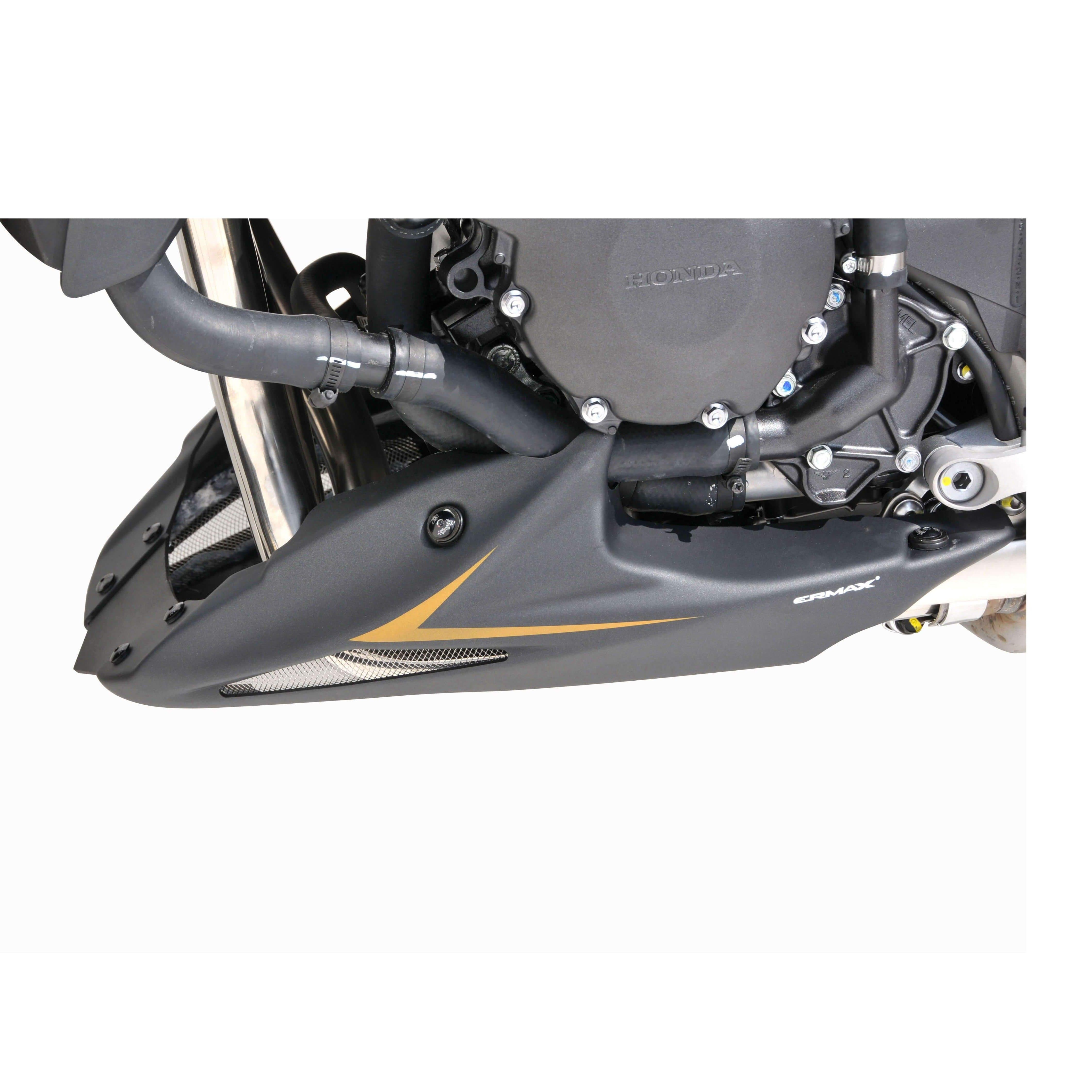 Ermax Belly Pan | Matte Grey/Gold (Matte Cynos Grey) | Honda CB 1000 R 2012>2014 - Shop name