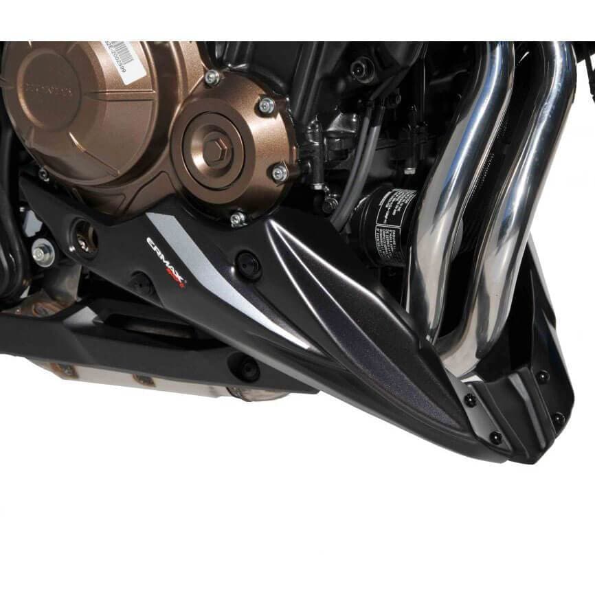 Ermax Belly Pan | Matte Grey/Matte Metallic Black (Matte Grey/Gunpowder Black) | Honda CB 500 F 2019>Current - Shop name
