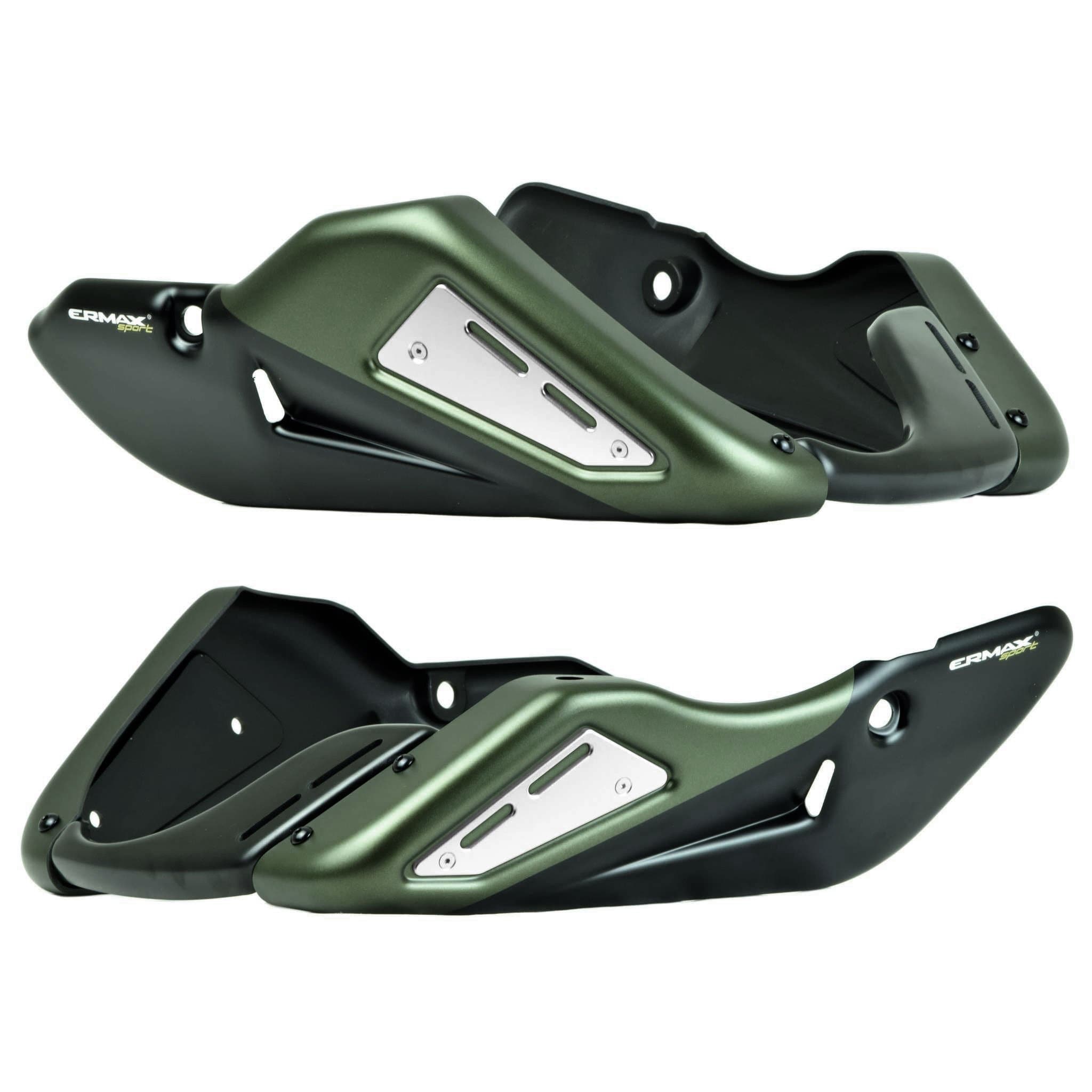 Ermax Belly Pan | Matte Metallic Green/Matte Black | Kawasaki Z 900 RS 2017>Current - Shop name