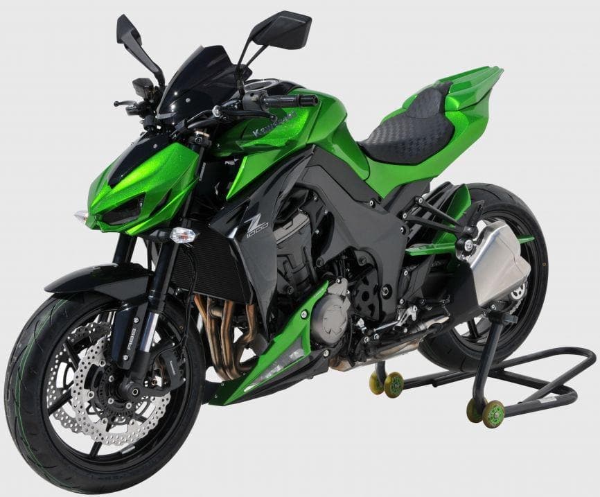 Ermax Belly Pan | Met Green & Met Black (Golden Blazed Green & Spark Black) | Kawasaki Z 1000 2015>2017 - Shop name