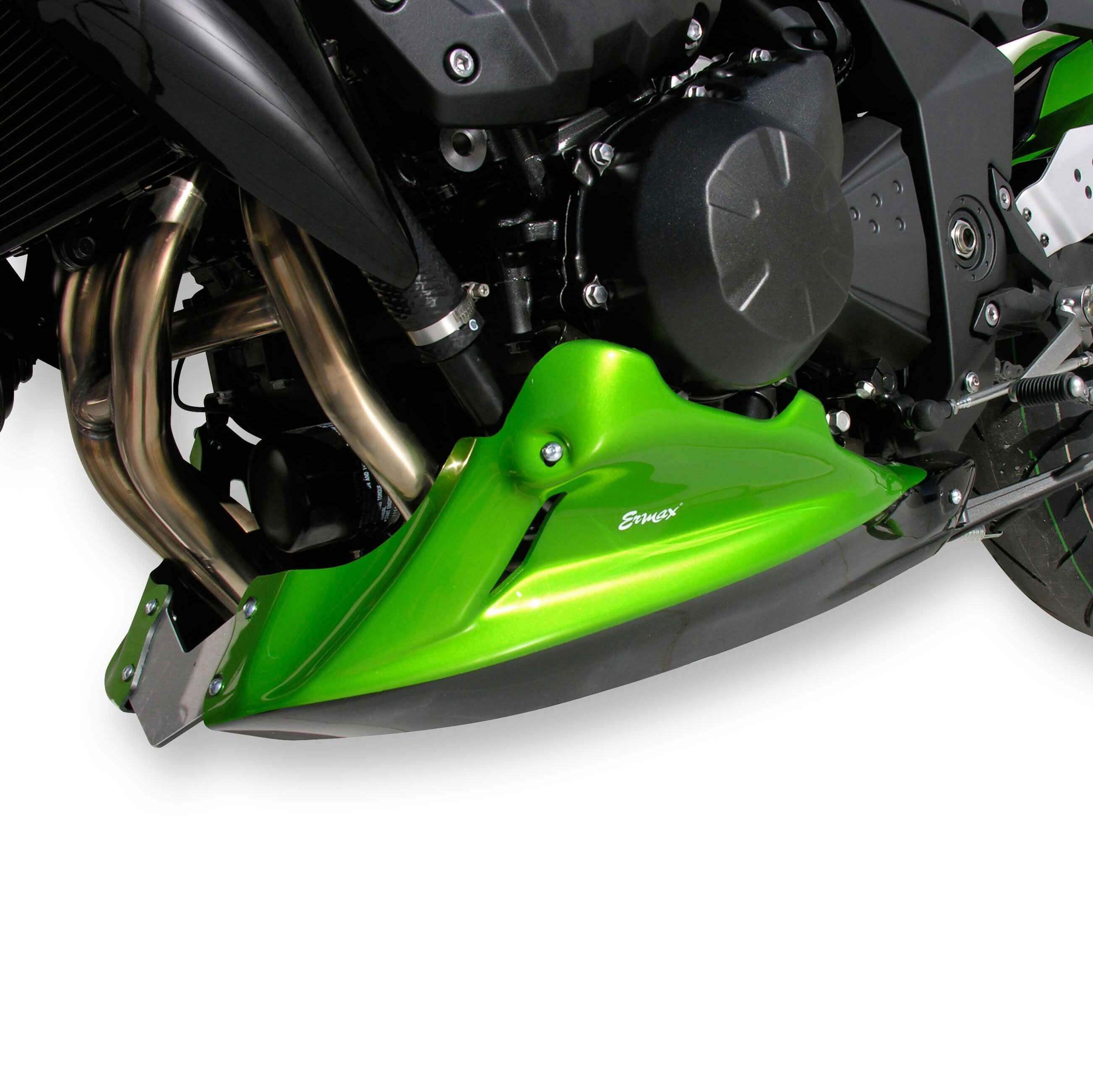 Ermax Belly Pan | Met Green/Met Black (Candy Lime Green/Spark Black) | Kawasaki Z 750 R 2012>2012 - Shop name