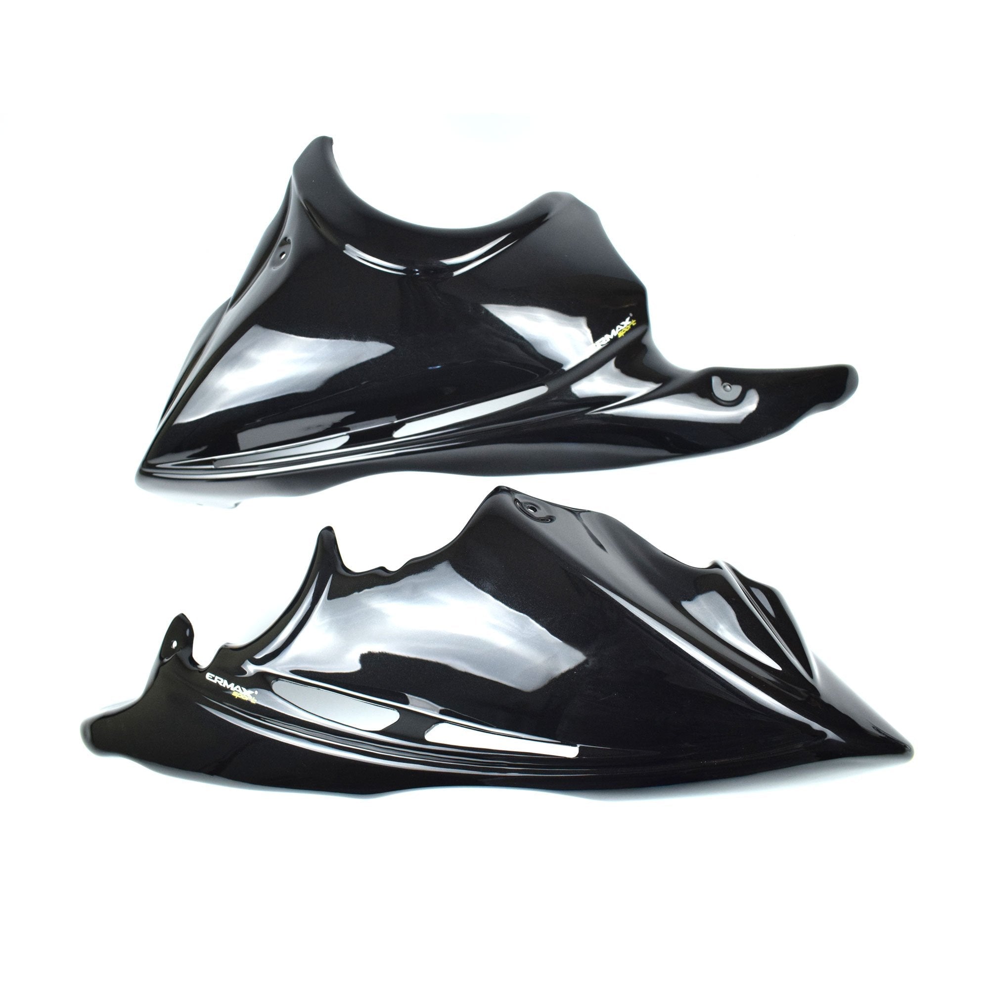Ermax Belly Pan | Metallic Black Grey Flake (Spark Black) | Kawasaki Z 1000 2004>2006 - Shop name