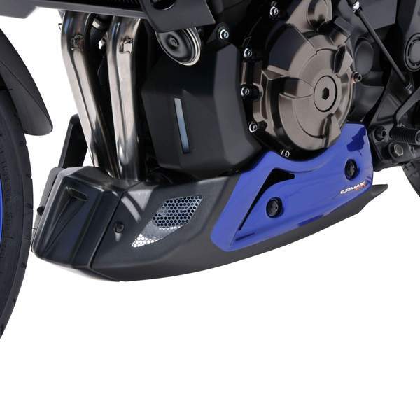 Ermax Belly Pan | Metallic Blue/Matte Black (Yamaha Blue/Matte Black) | Yamaha MT-07 2018>2020 - Shop name
