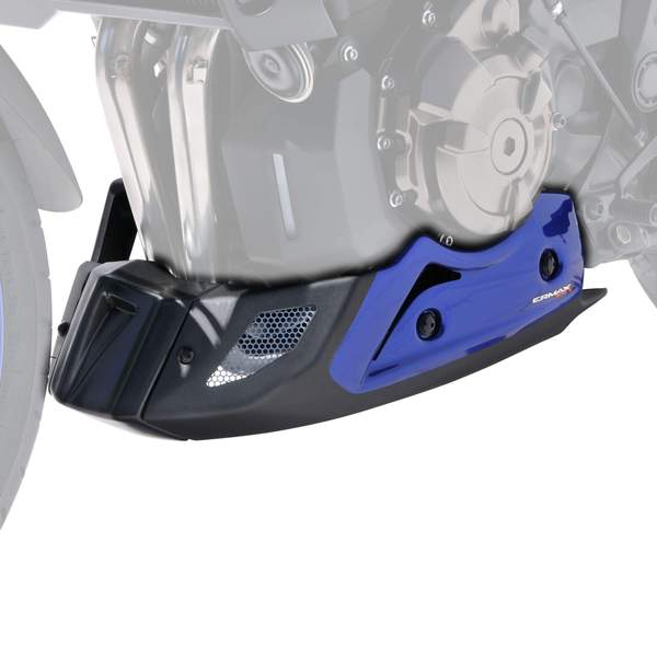 Ermax Belly Pan | Metallic Blue/Matte Black (Yamaha Blue/Matte Black) | Yamaha MT-07 2018>2020 - Shop name