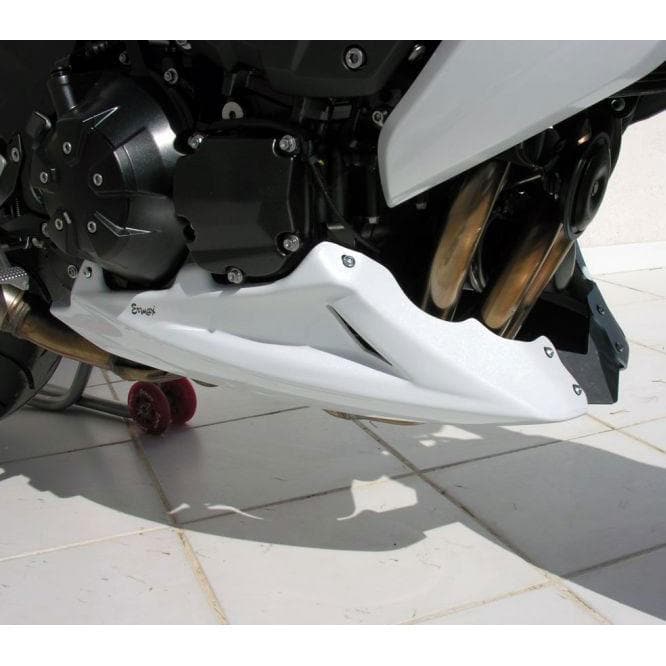 Ermax Belly Pan | Metallic White (Pearl Crystal White) | Kawasaki Z 1000 2008>2009 - Shop name