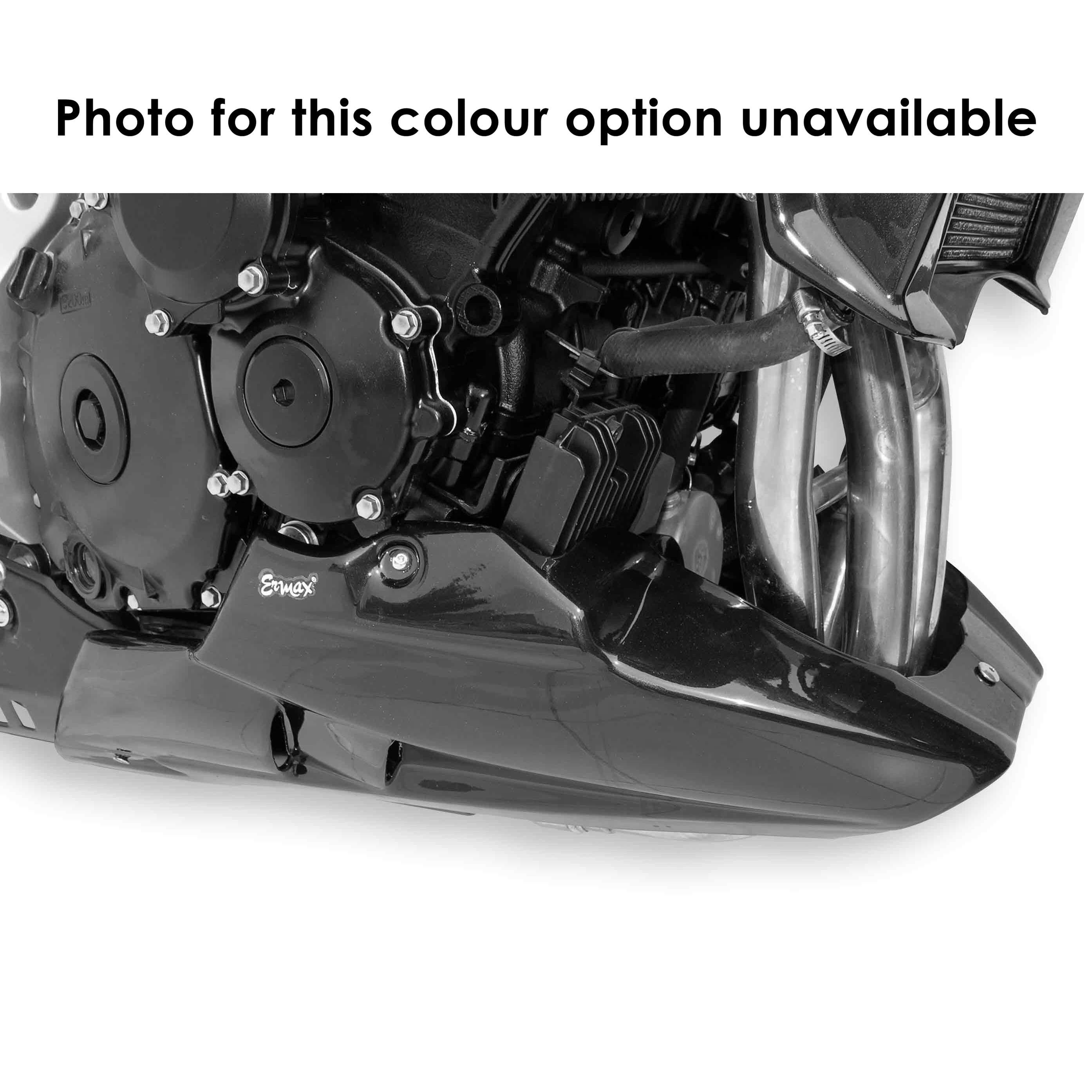 Ermax Belly Pan | Metallic White (Pearl Mirage White) | Suzuki GSR 600 2009>2011 - Shop name