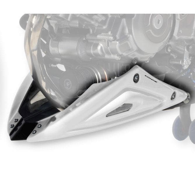 Ermax Belly Pan | Metallic White (Pearl Mirage White) | Suzuki SFV 650 Gladius 2009>2009 - Shop name