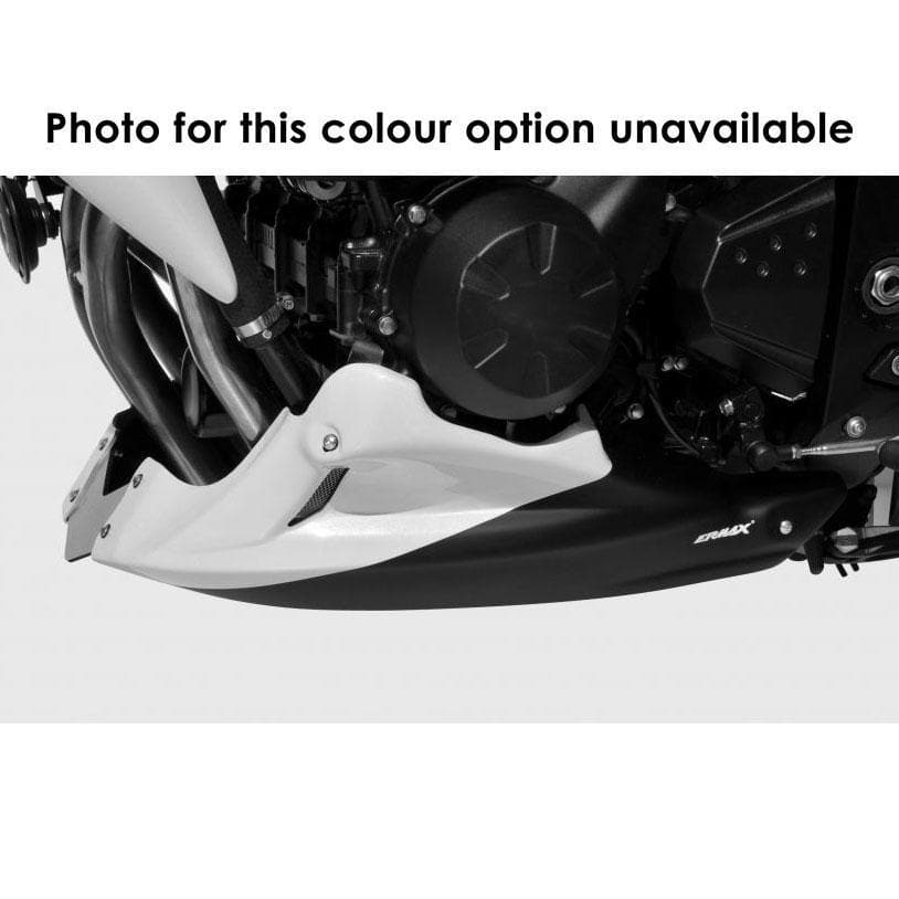 Ermax Belly Pan | Metallic White (Pearl Stardust White) | Kawasaki Z 750 2010>2012 - Shop name
