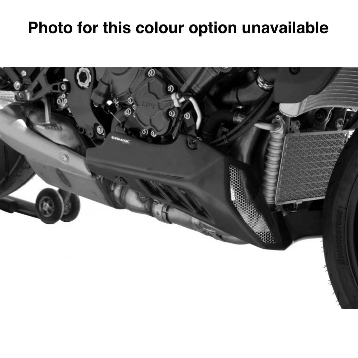 Ermax Belly Pan | Unpainted | Yamaha MT-10 2022>Current - Pyramid Motorcycle Accessories