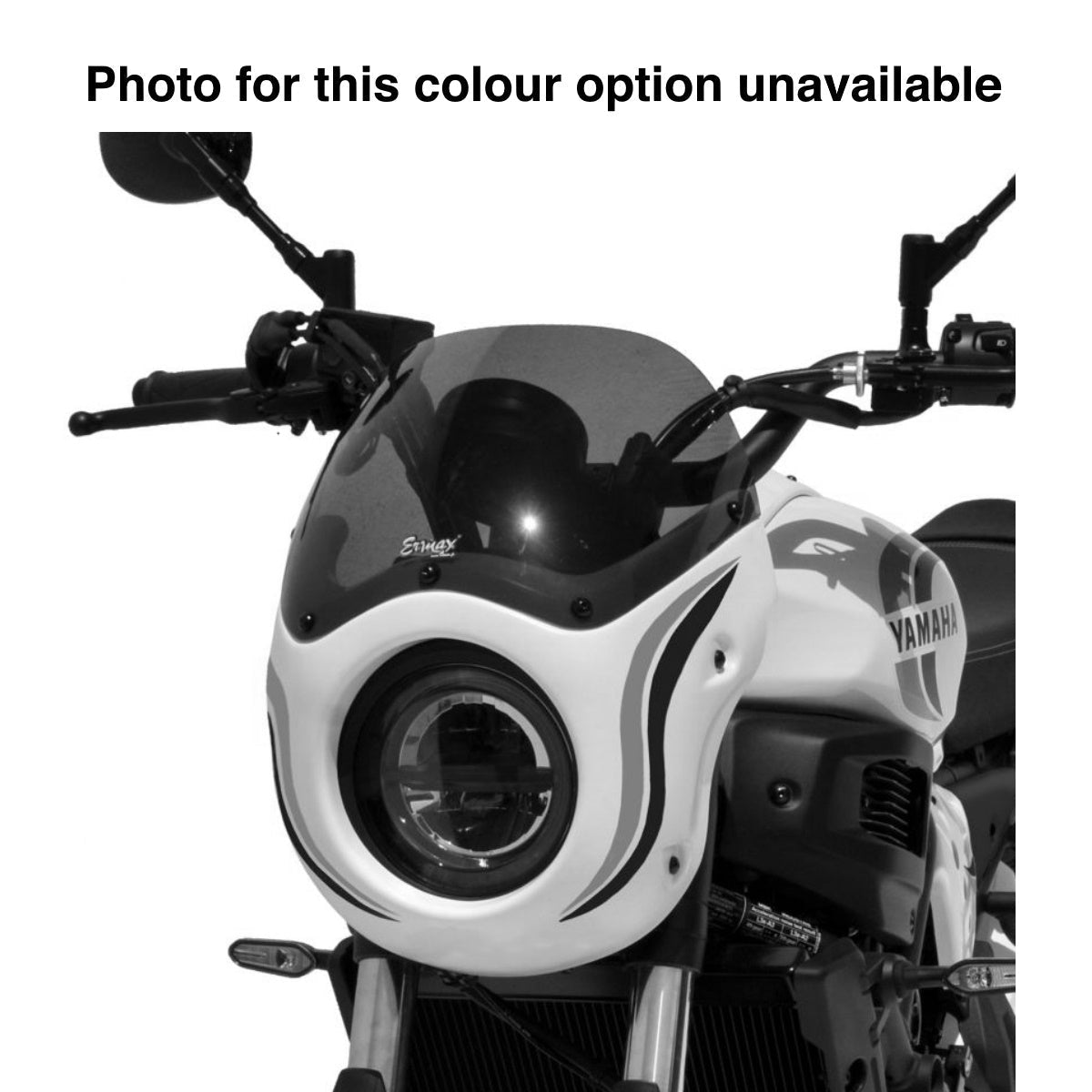 Ermax Cafe Racer Screen | Unpainted | Yamaha XSR 700 2022>Current - Shop name