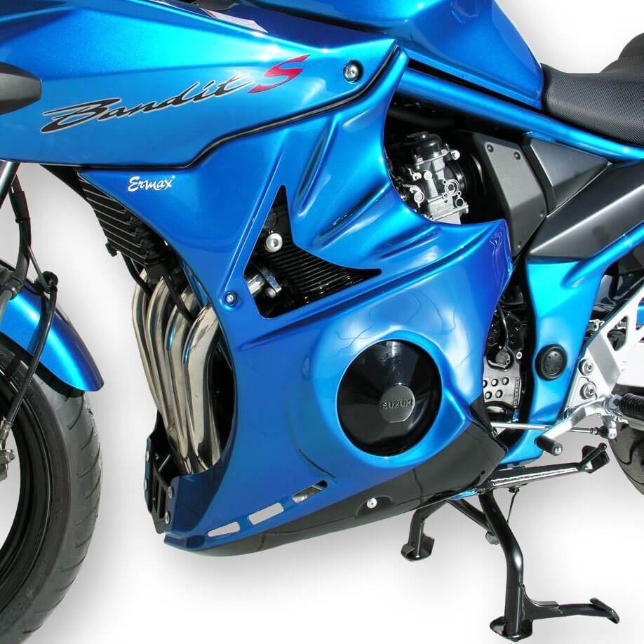 Ermax Fairing Lowers | Metallic Blue (Candy Napoleon Blue) | Suzuki GSF 650 Bandit 2005>2006 - Shop name