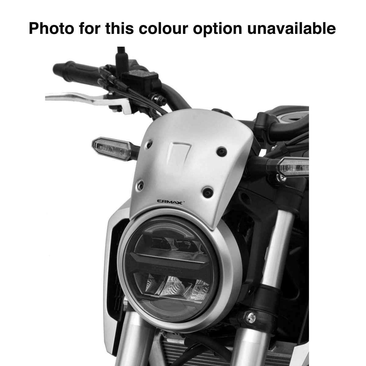 Ermax Fly Screen | Black | Honda CB 300 R 2018>Current - Shop name