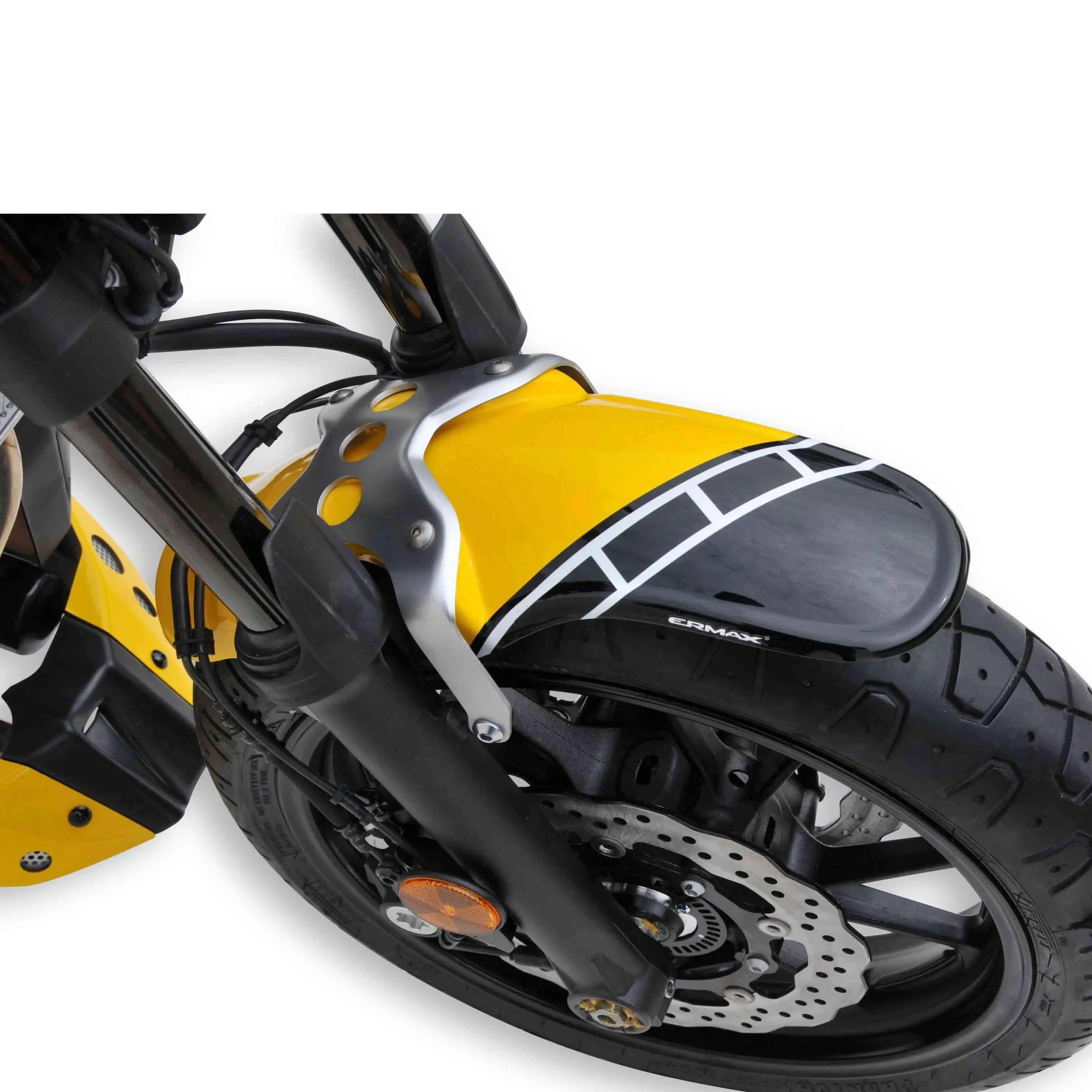 Ermax Front Guard | Yellow/Black/White (60th Anniversary Colours) | Yamaha XSR 700 2016>2017 - Shop name