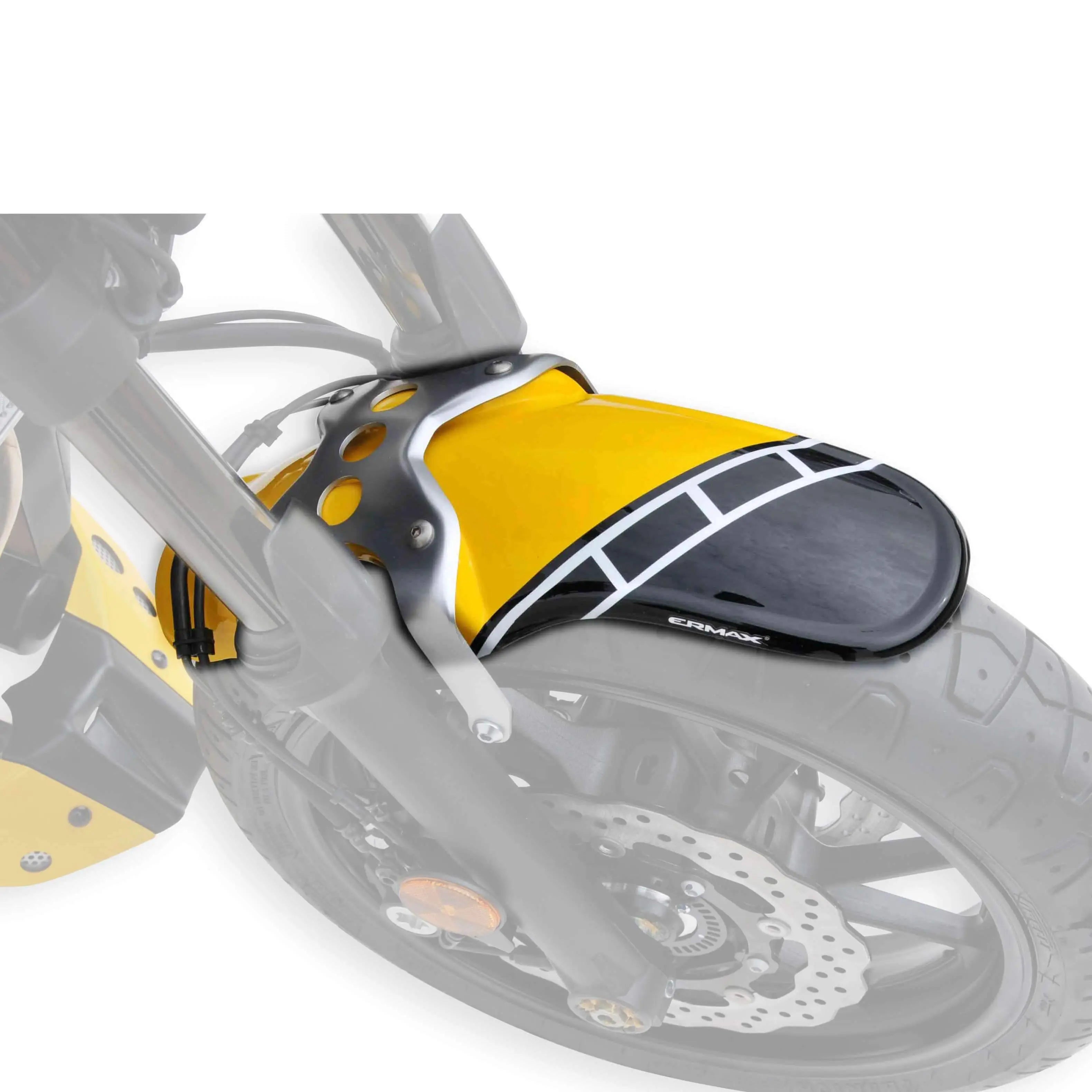 Ermax Front Guard | Yellow/Black/White (60th Anniversary Colours) | Yamaha XSR 700 2016>2017 - Shop name