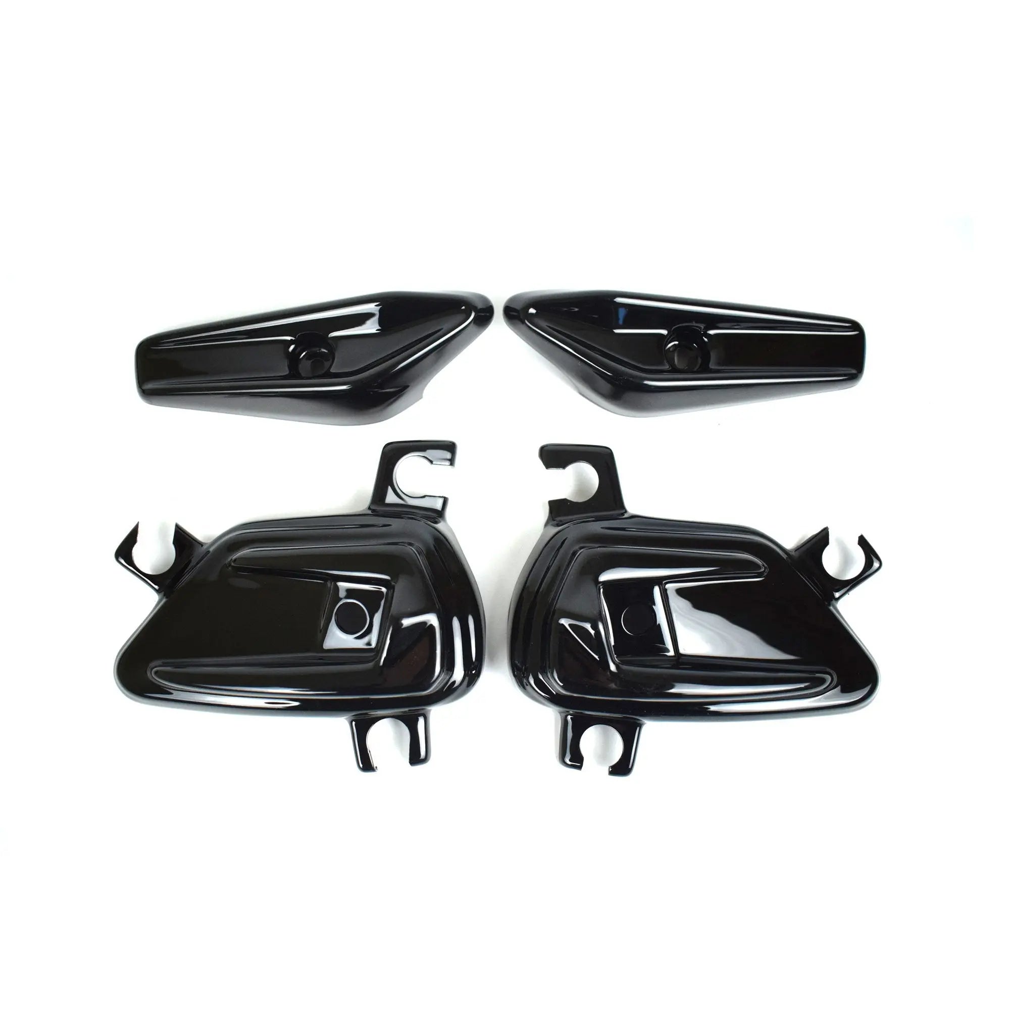 Ermax Grab Rail Cover Kit Gloss Black (Ebony Black) Kawasaki Z 100