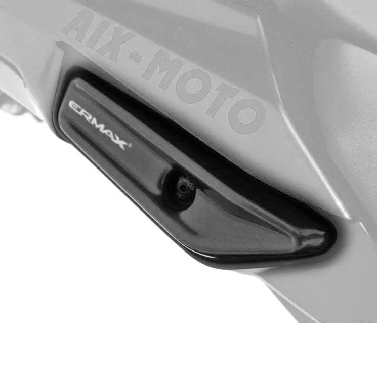 Ermax Grab Rail Cover Kit | Metallic Black (Metallic Spark Black) | Kawasaki Z 1000 SX 2011>2016 - Shop name