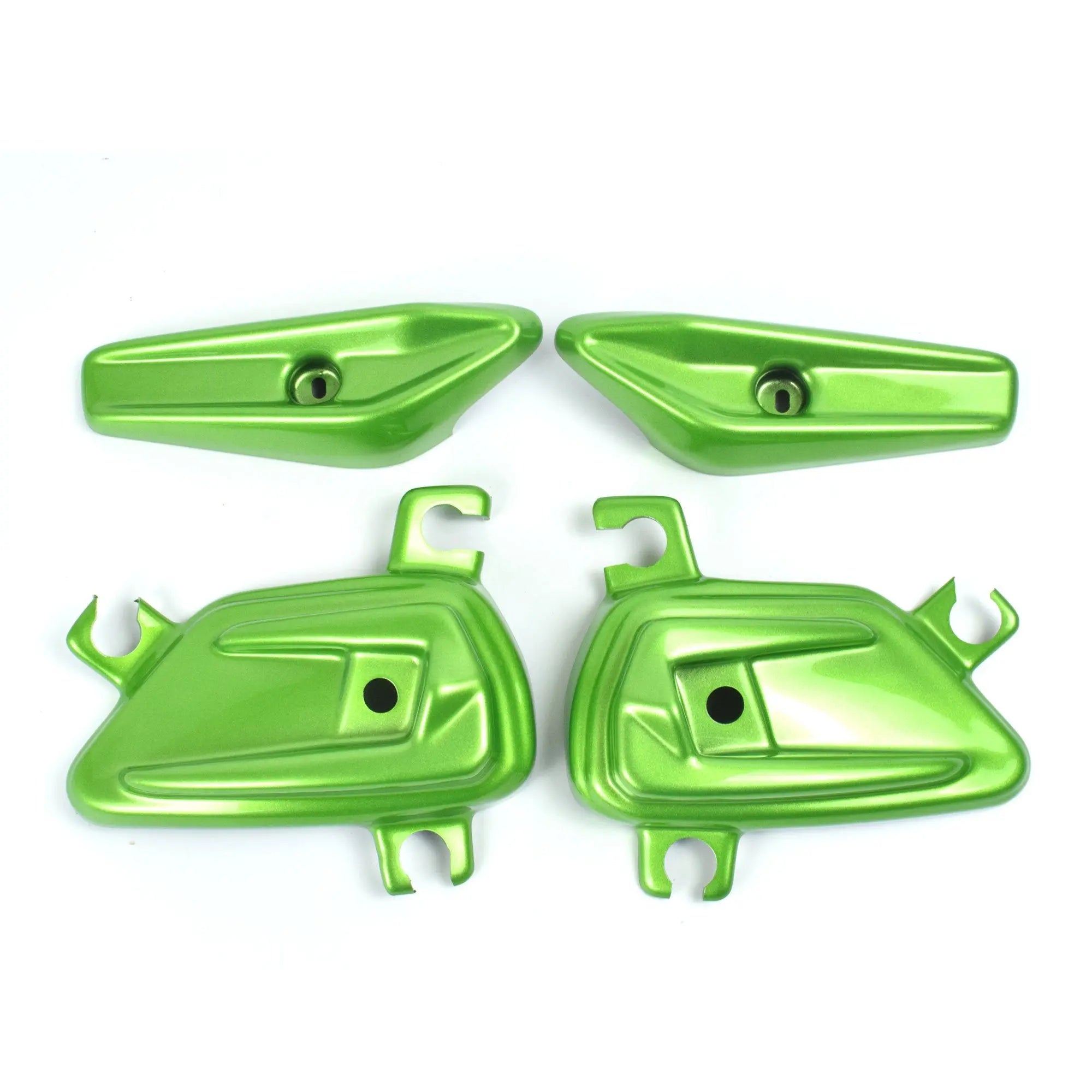 Ermax Grab Rail Cover Kit | Metallic Green (Candy Lime Green) | Kawasaki Ninja 1000 2011>2016 - Shop name