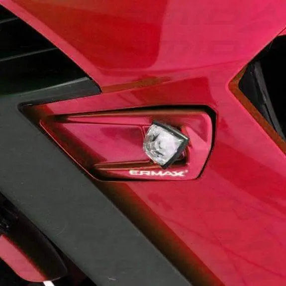 Ermax Grab Rail Cover Kit | Metallic Red (Candy Fire Red) | Kawasaki Ninja 1000 2011>2016 - Shop name
