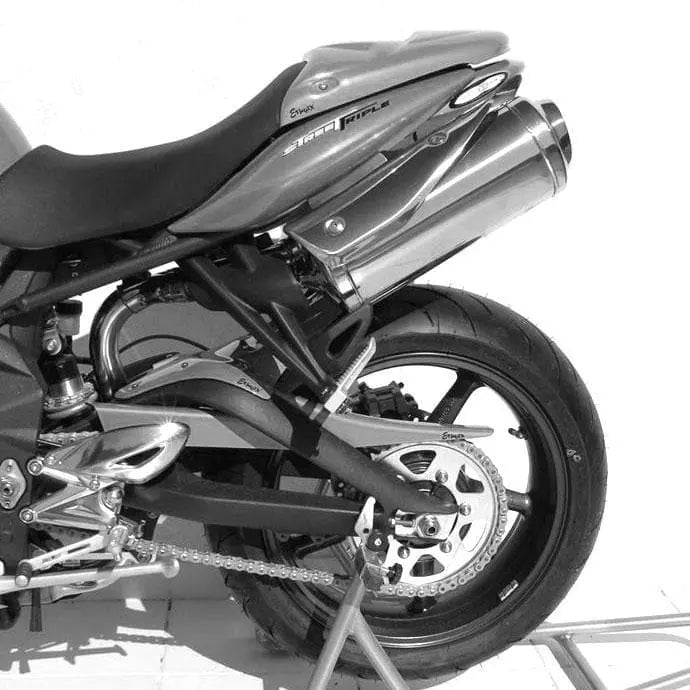 Ermax Hugger | Gloss Black (Jet Black) | Triumph Street Triple 675 R 2008>2010 - Shop name